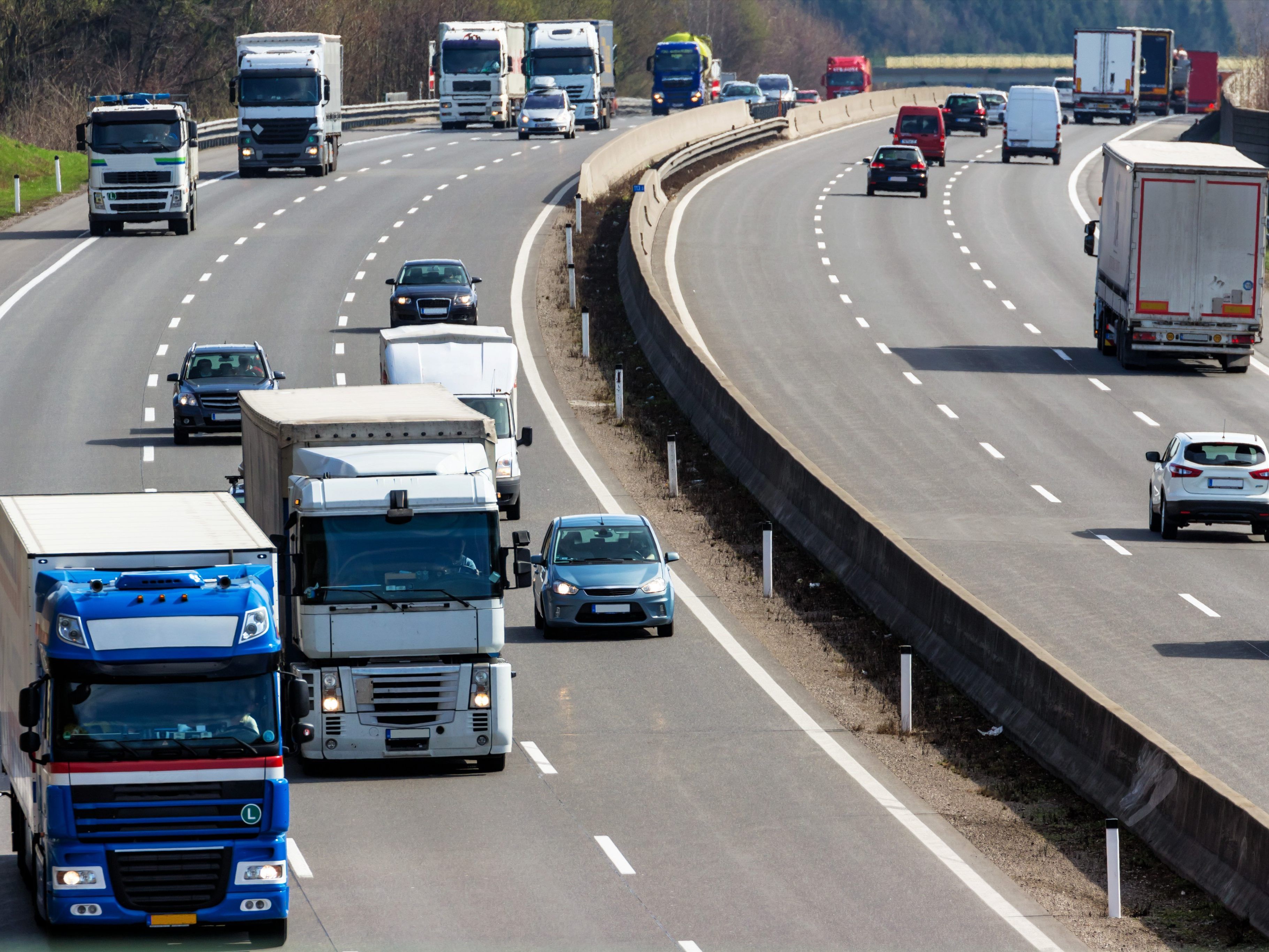 Der Lkw-Lenker war 41 Stunden mit nur einer Pause unterwegs.