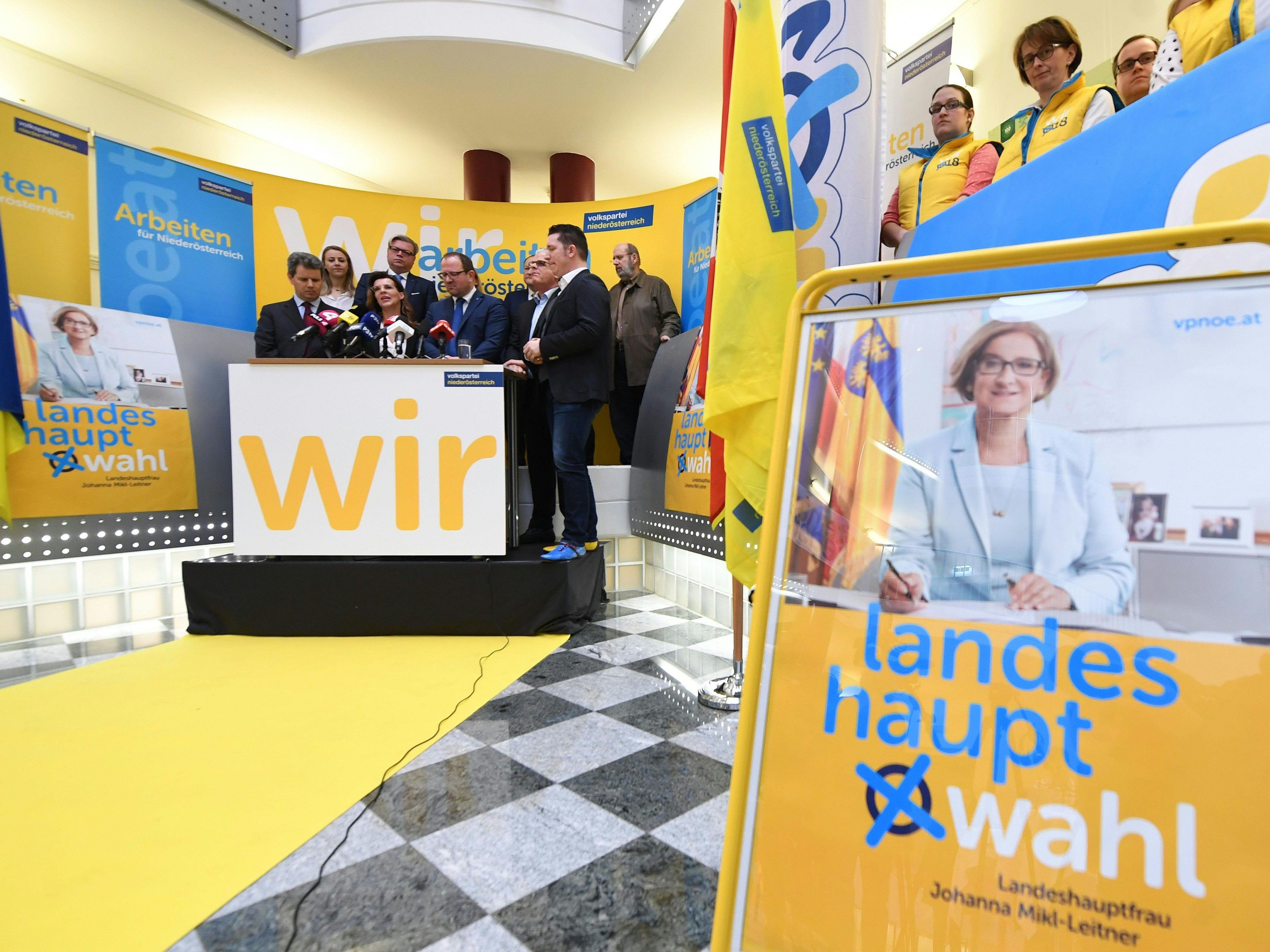 Das waren die Wahlkampfabschlüsse vor der Landtagswahl in Niederösterreich.