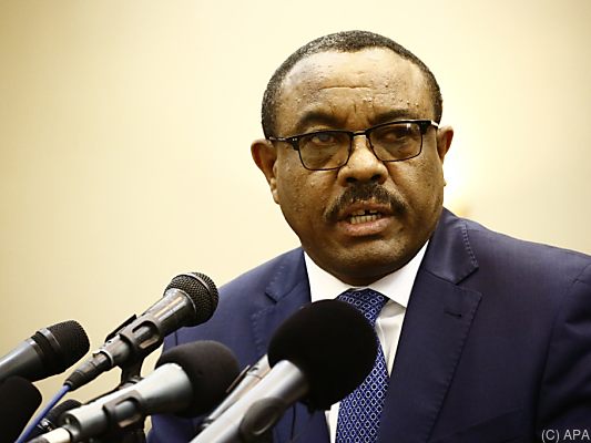 Regierungschef Hailemariam Desalegn trat am Donnerstag zurück