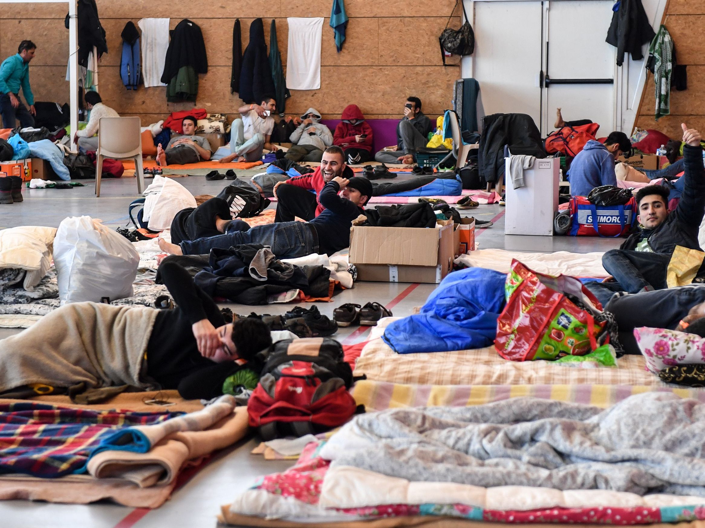 Die Funktionärin nannte Flüchtlinge "Untermenschen". Die Funktionärin nannte Flüchtlinge "Untermenschen".
