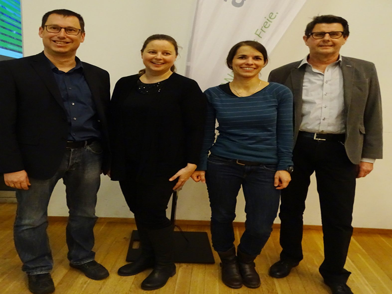Vize Wolfgang Märk, Stefanie Huchler (Finanzen), Schriftführerin Stefanie Reis und Obmann Dietmar Huchler vom AV-Vorstand (v.l.) Vize Wolfgang Märk, Stefanie Huchler (Finanzen), Schriftführerin Stefanie Reis und Obmann Dietmar Huchler vom AV-Vorstand (v.l.)