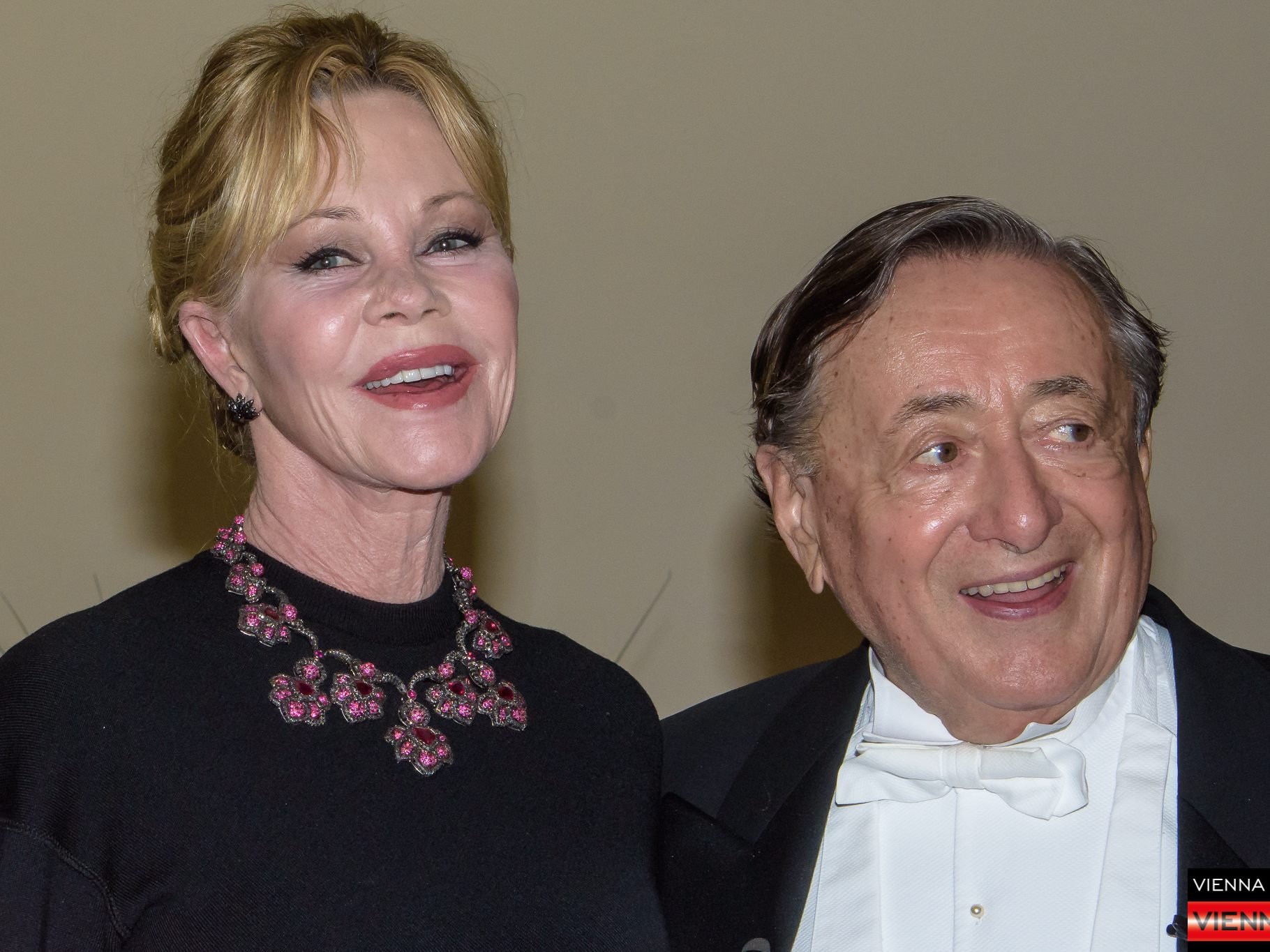 Opernball Abholung von Melanie Griffith durch Richard Lugner - Grand Hotel Wien - 08.02.2018