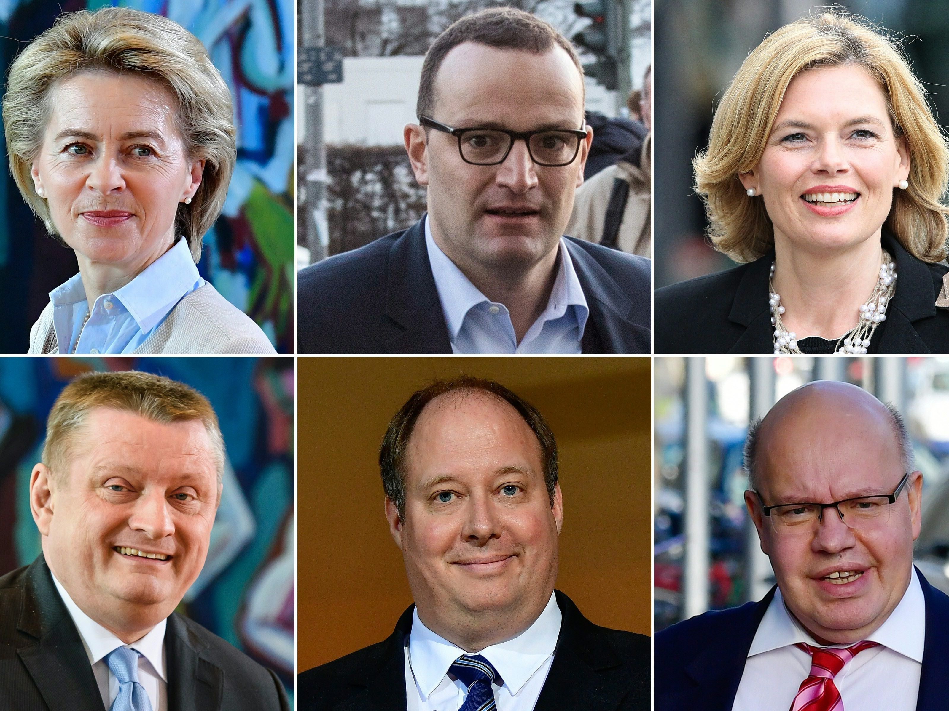 Die CDU-Vorsitzende Merkel will ihr neues Kabinett jünger und weiblicher machen.