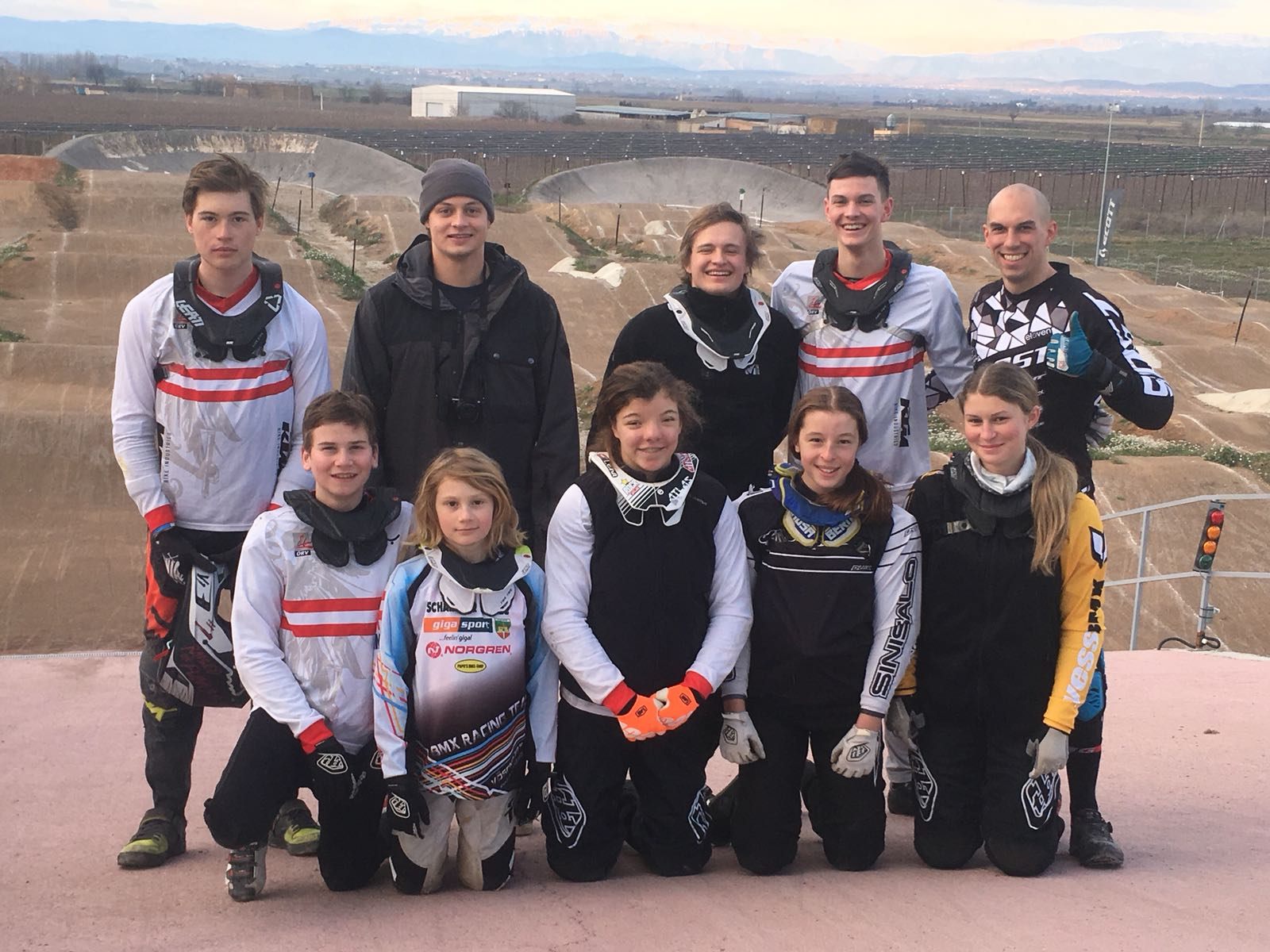 Die BMXler trainieren in Spanien Die BMXler trainieren in Spanien