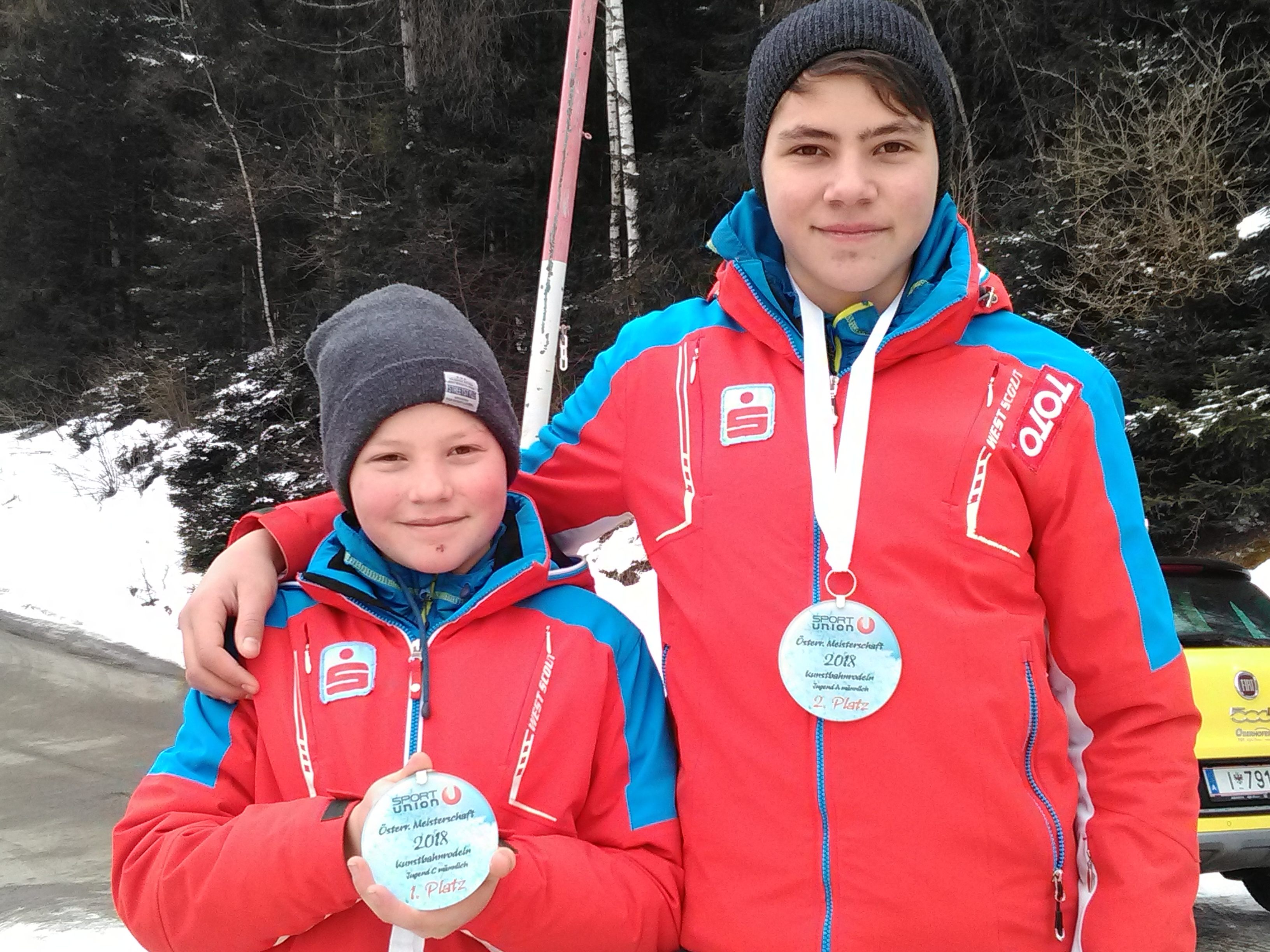 Erfolgreiche Brüder Lukas und Marcel Tagwerker (v.l.). Erfolgreiche Brüder Lukas und Marcel Tagwerker (v.l.).