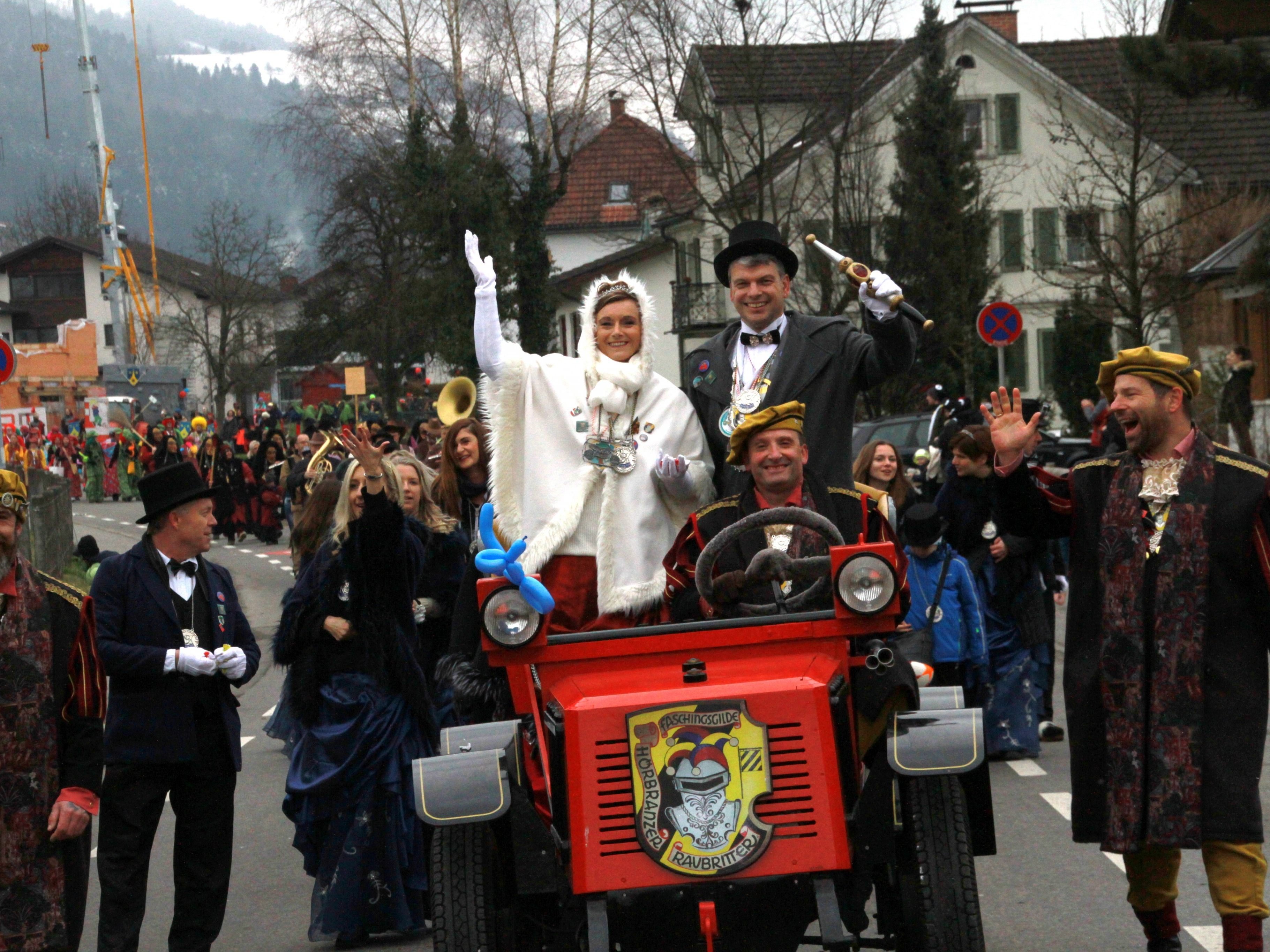 Hörbranzer Prinzenpaar am Start