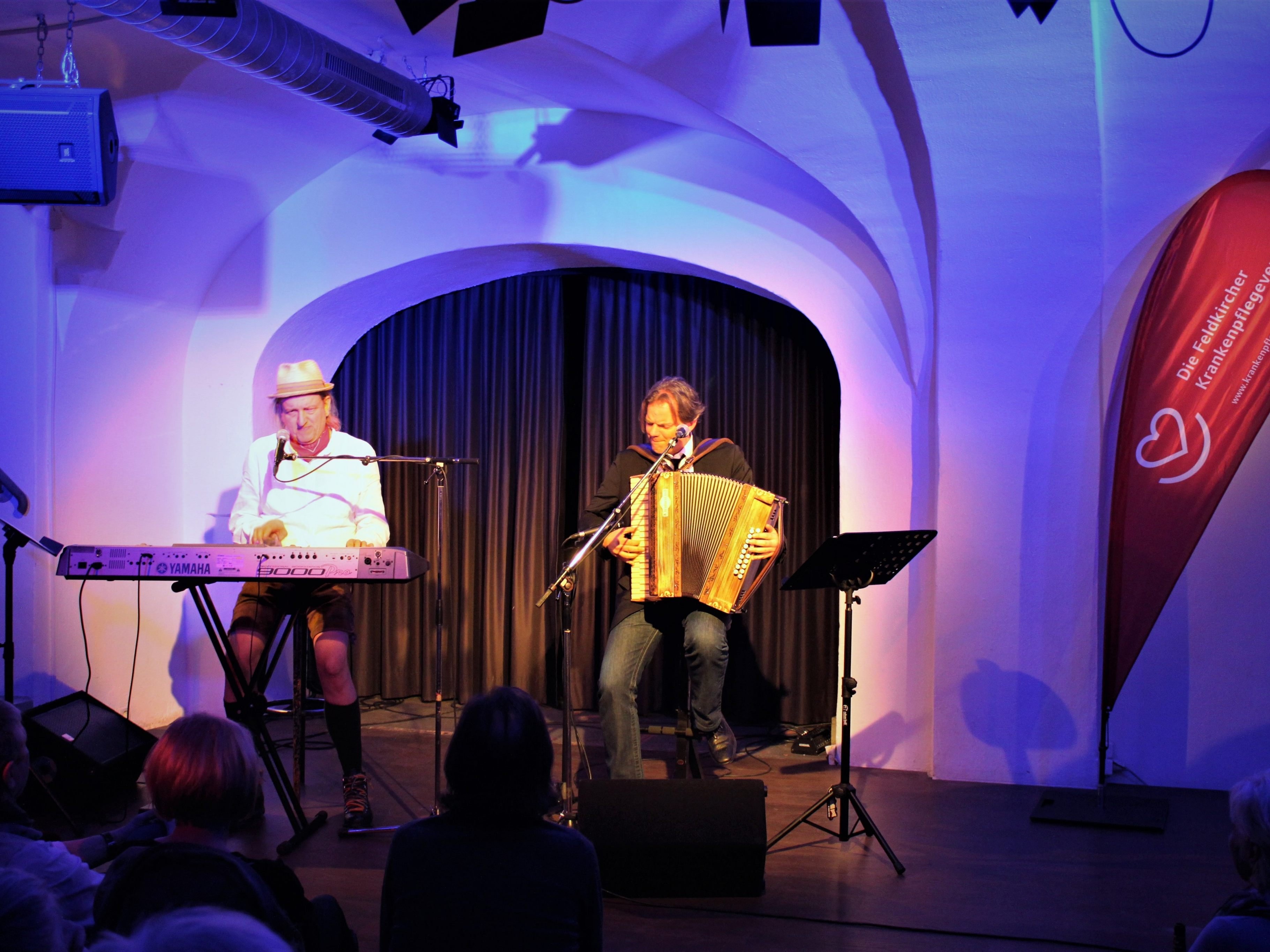 Beste Stimmung mit Markus Linder und Hubert Trenkwalder. Beste Stimmung mit Markus Linder und Hubert Trenkwalder.