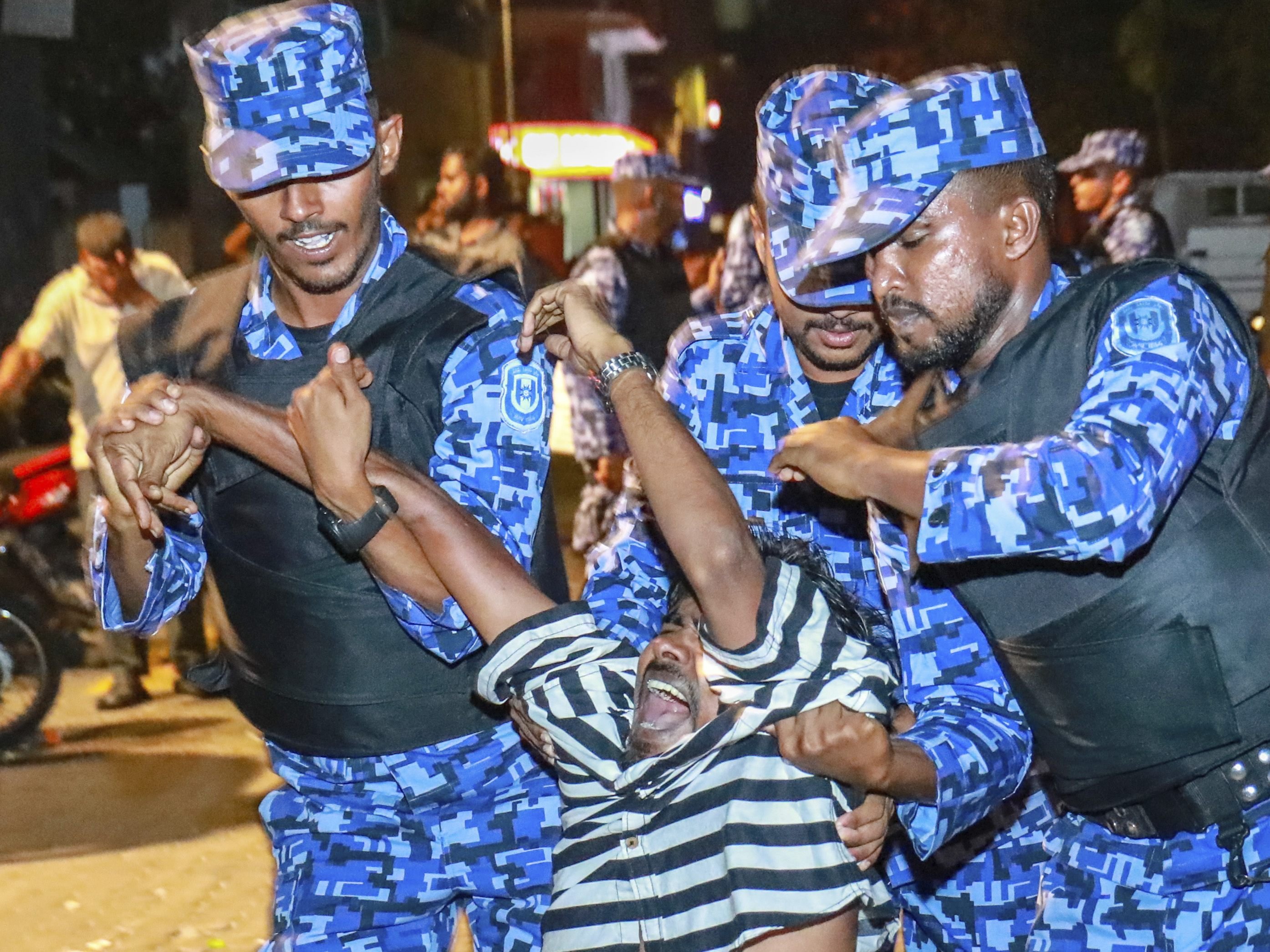 Auf den Malediven wurde der Ausnahmezustand ausgerufen.