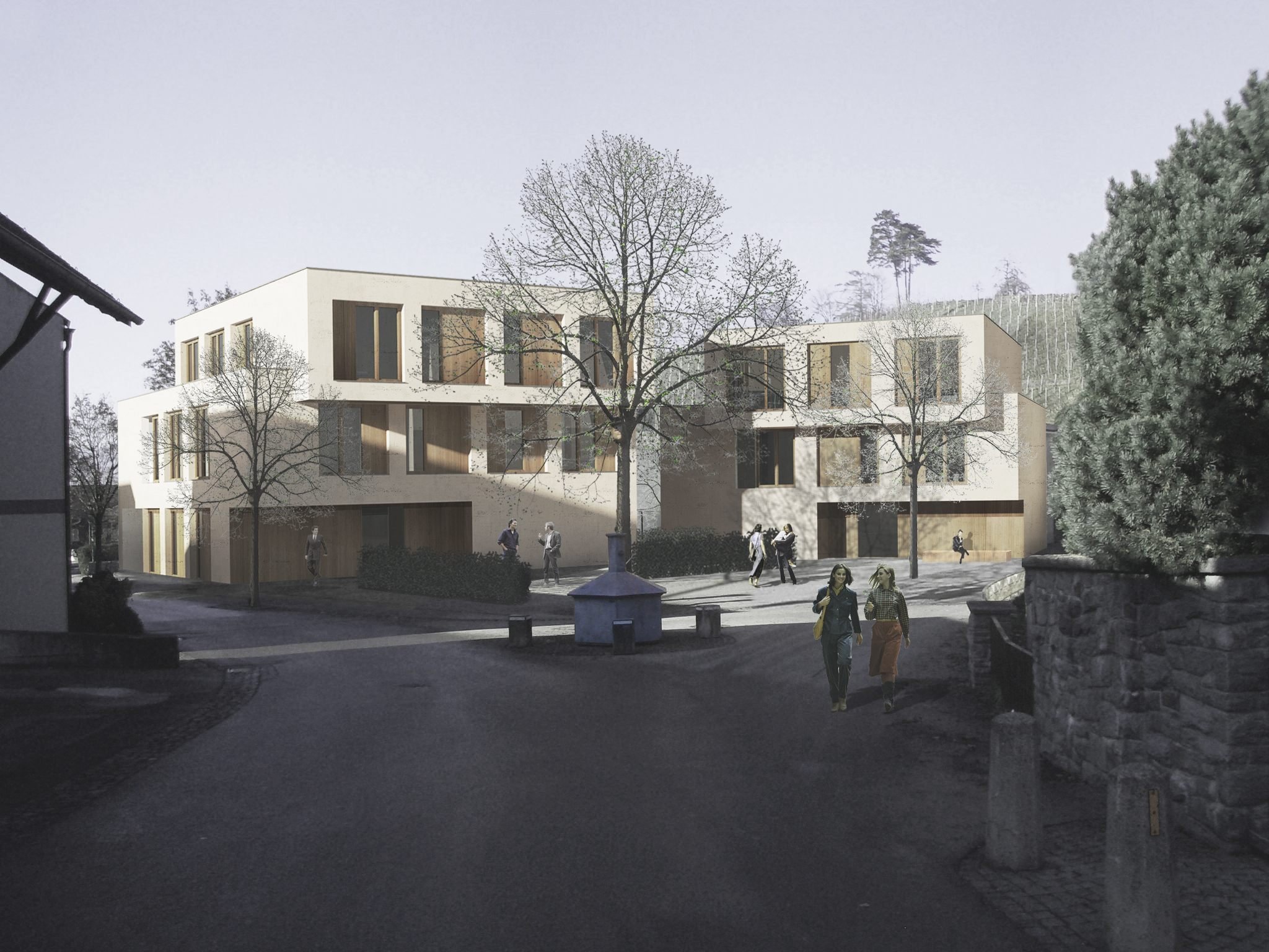 Anstelle des Restaurant Torggel sollen in Röthis Pläne für eine Wohnanlage in die Tat umgesetzt werden. Anstelle des Restaurant Torggel sollen in Röthis Pläne für eine Wohnanlage in die Tat umgesetzt werden.