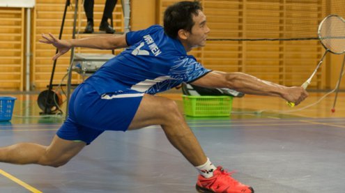 Der WBH Wien (im Bild: Jun Mai) tritt am Samstag in den Badminton-Disziplinen Einzel, Doppel und Mixed gegen Mödling an.