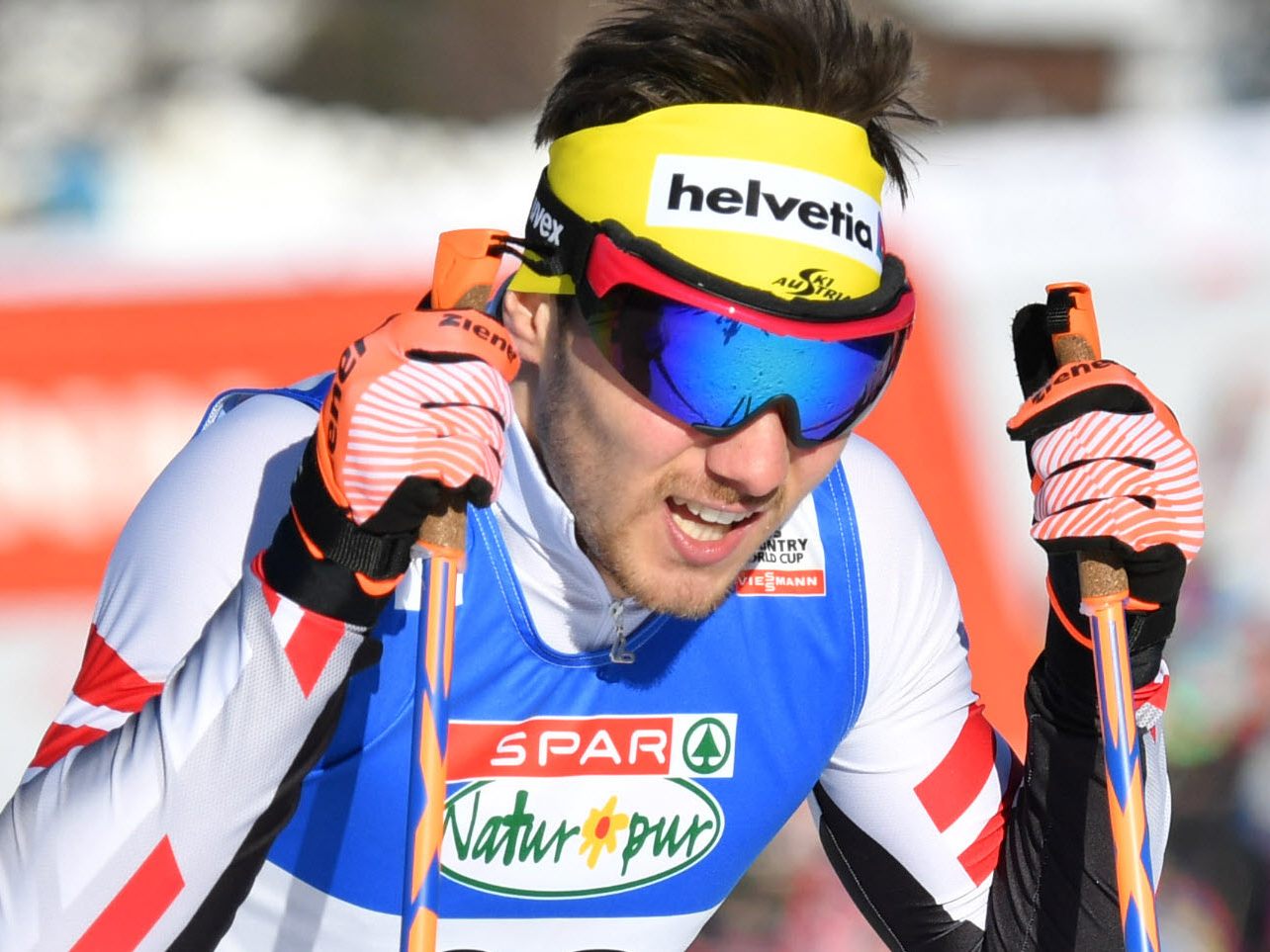 Baldauf hat es in diesem Winter drei Mal in Sprints in die Weltcup-Punkteränge geschafft Baldauf hat es in diesem Winter drei Mal in Sprints in die Weltcup-Punkteränge geschafft