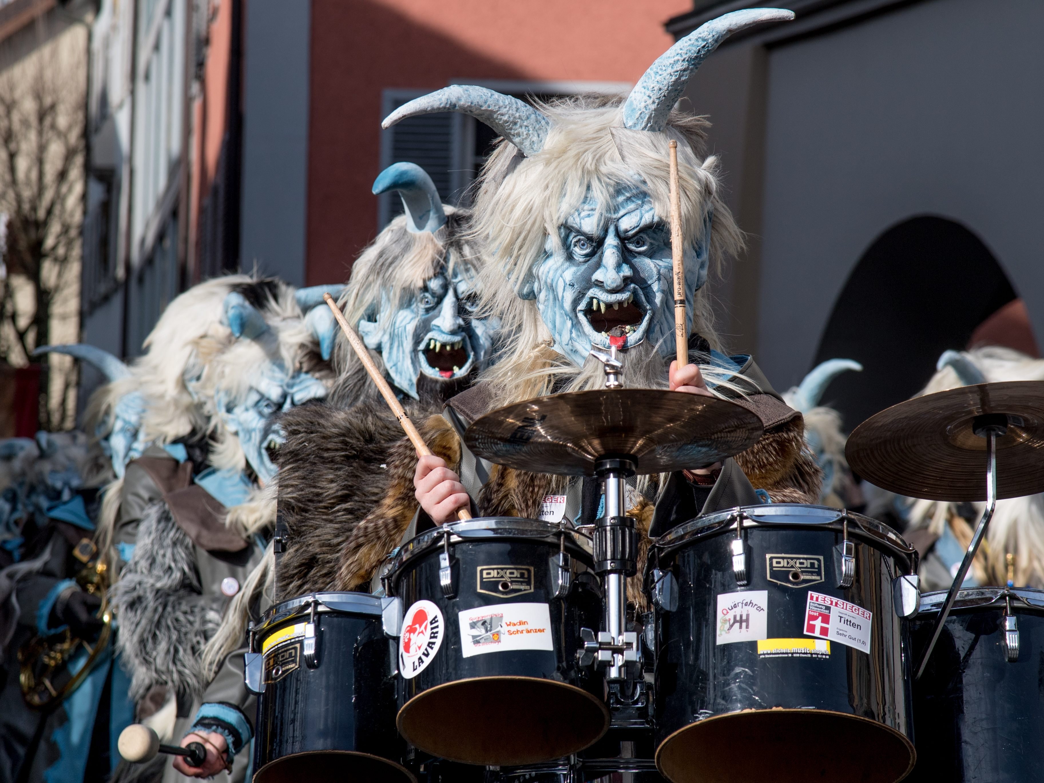 In Feldkirch waren heute die Narren los.