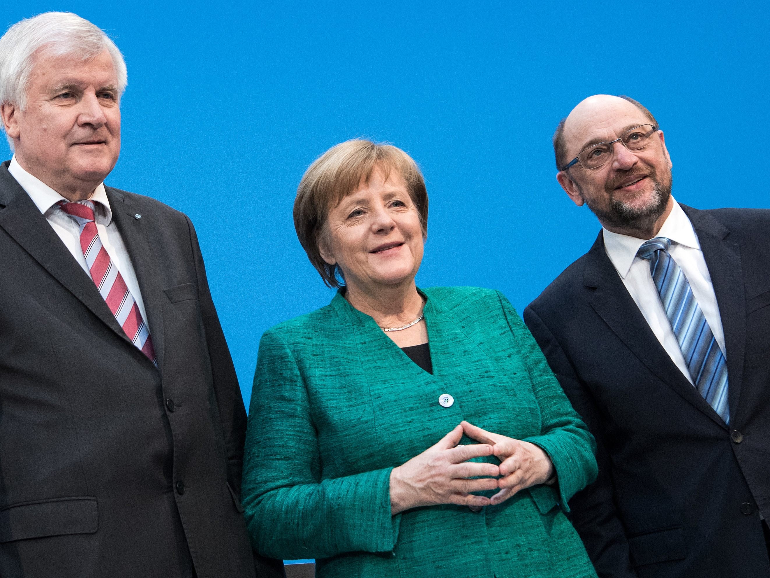 Glauben Sie, dass es in Deutschland zu einer großen Koalition kommt?