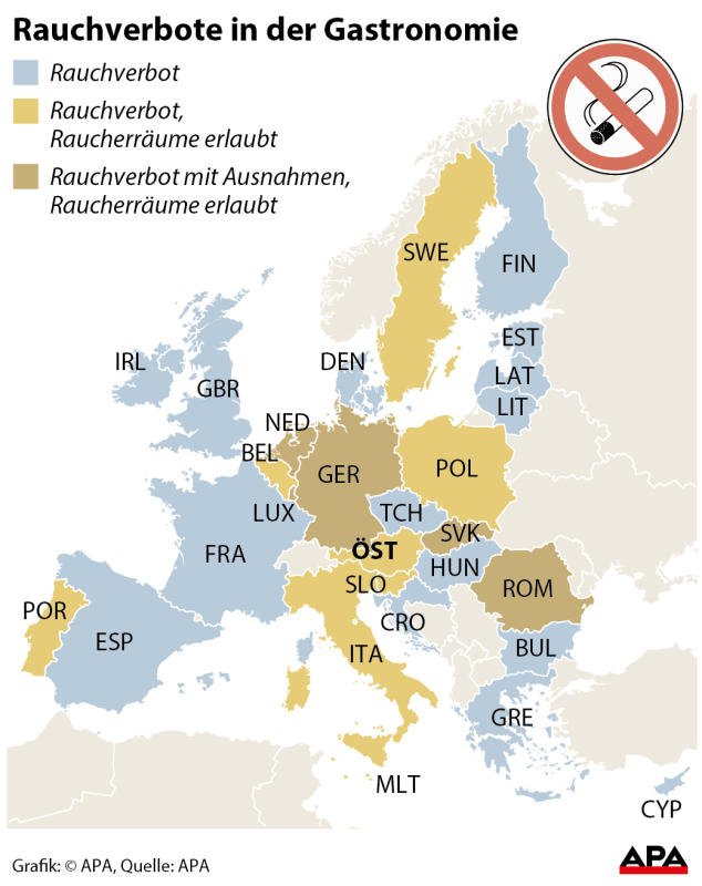 Rauchverbote in Europa Rauchverbote in Europa