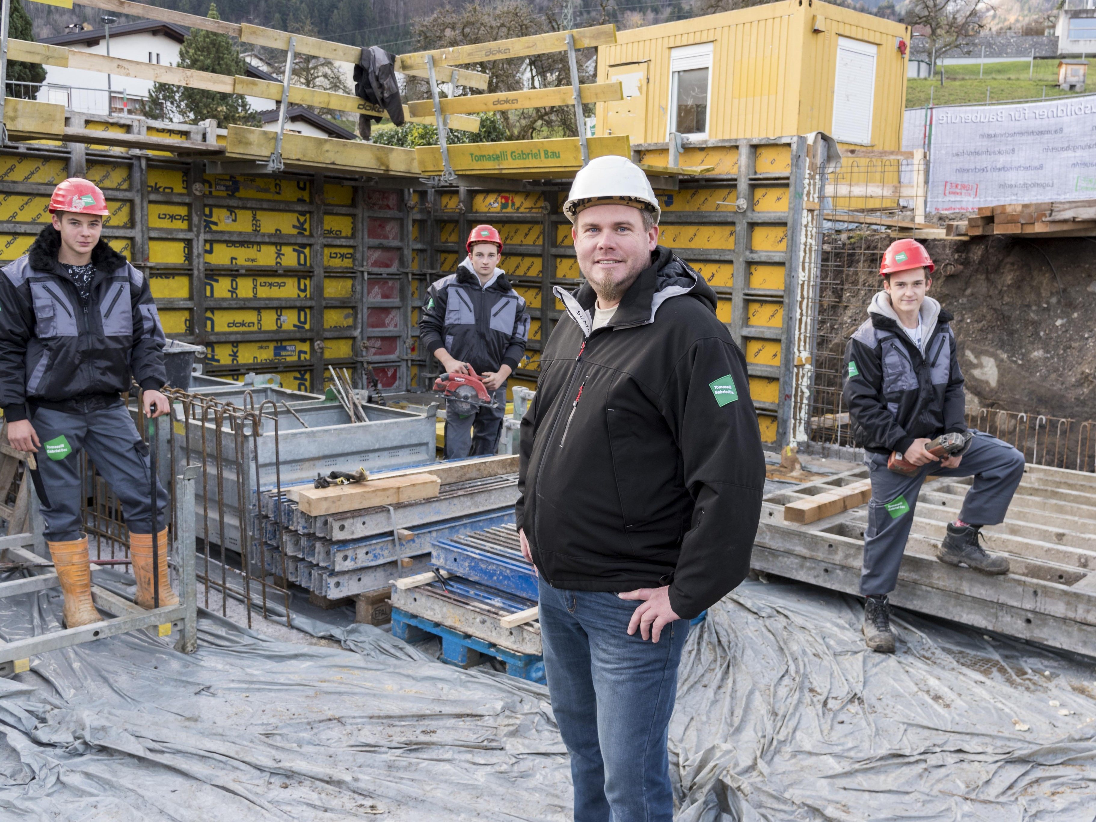 Im vergangenen Jahr ausgezeichnet: Die Tomaselli Gabriel BauGmbH. Im vergangenen Jahr ausgezeichnet: Die Tomaselli Gabriel BauGmbH.