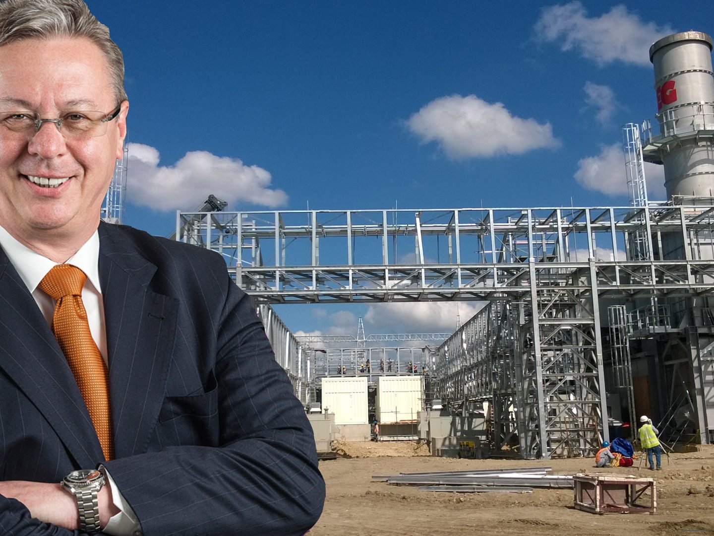Peter Prochazka, Geschäftsführer von Compact Global und eines der Bypass-Systeme von Compact Global auf den Philippinen.