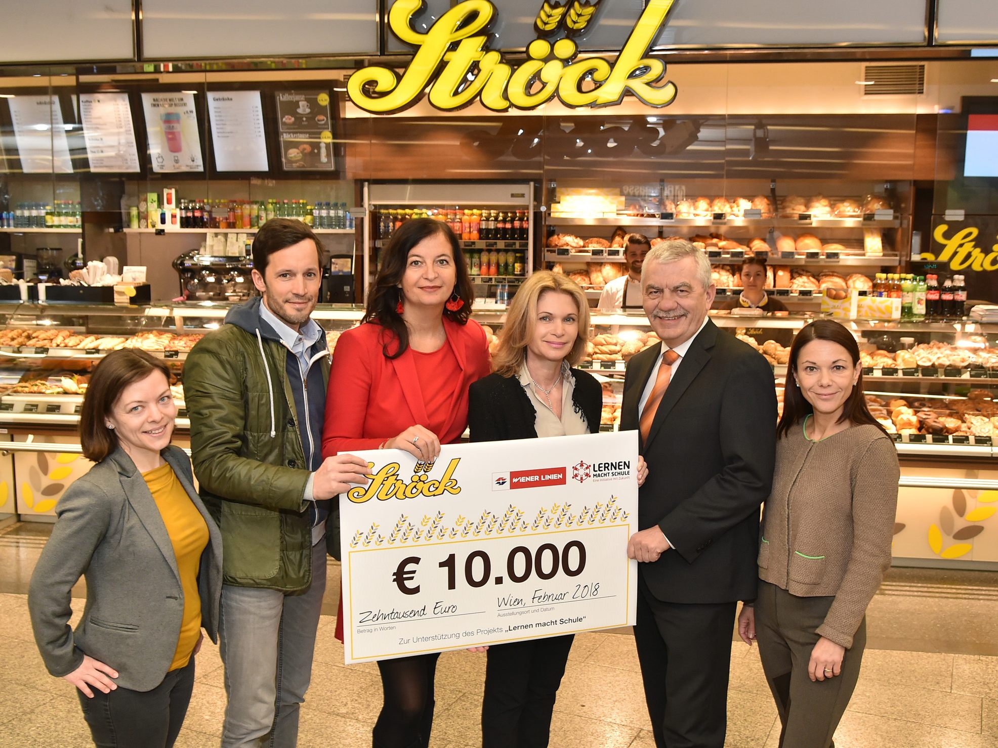 Mit der Ströck Weihnachtsbim konnten 10.000 Euro an Spenden gesammelt werden.