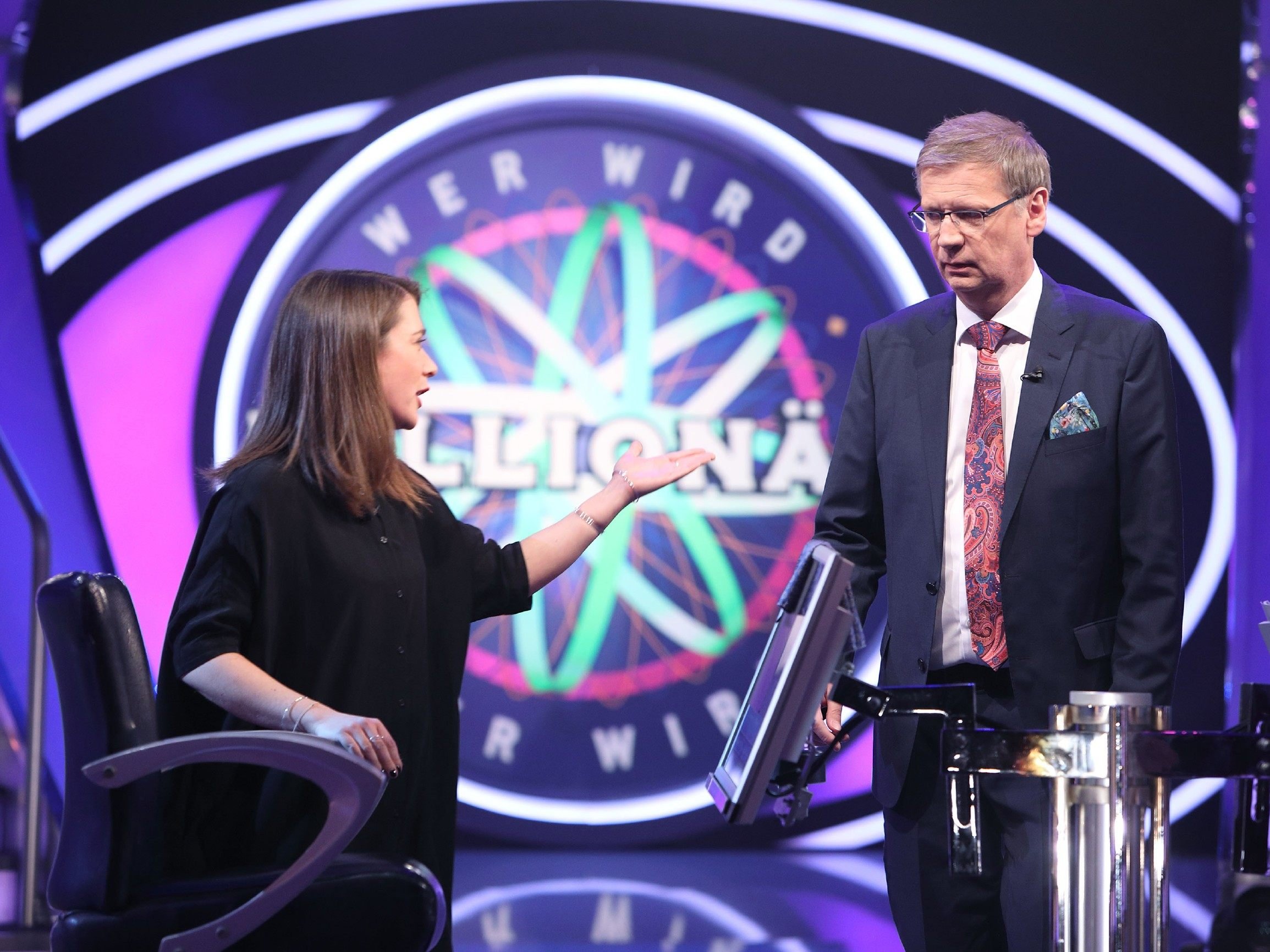 Mit Laura Brodda hatte Günther Jauch keine einfache Kandidatin. Mit Laura Brodda hatte Günther Jauch keine einfache Kandidatin.