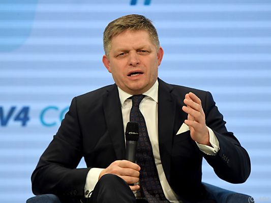 Der slowakische Premierminister Robert Fico