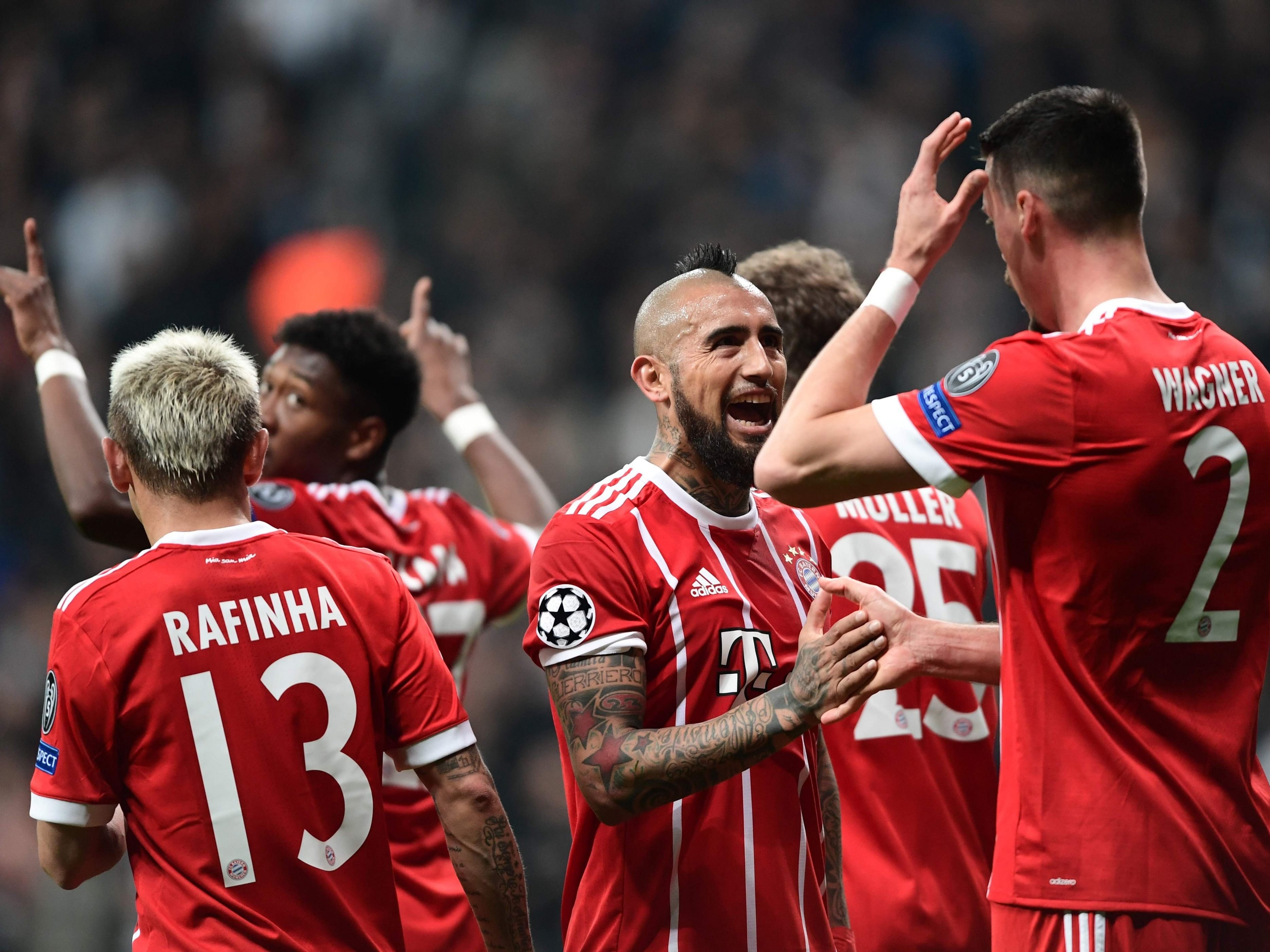 3:1 im Achtelfinal-Rückspiel bei Besiktas. 3:1 im Achtelfinal-Rückspiel bei Besiktas.