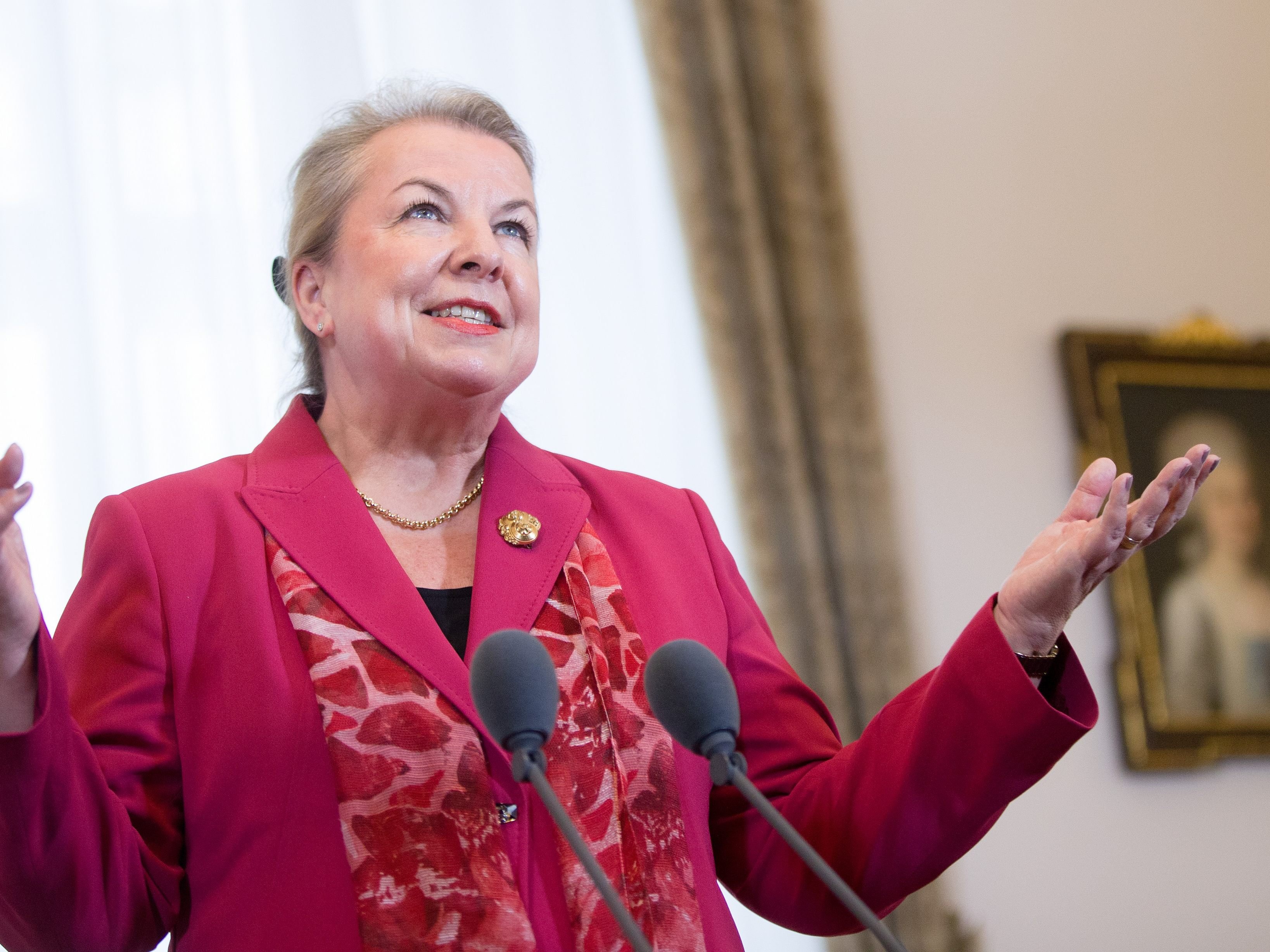 Beate Hartinger-Klein zum Thema Mindestsicherung