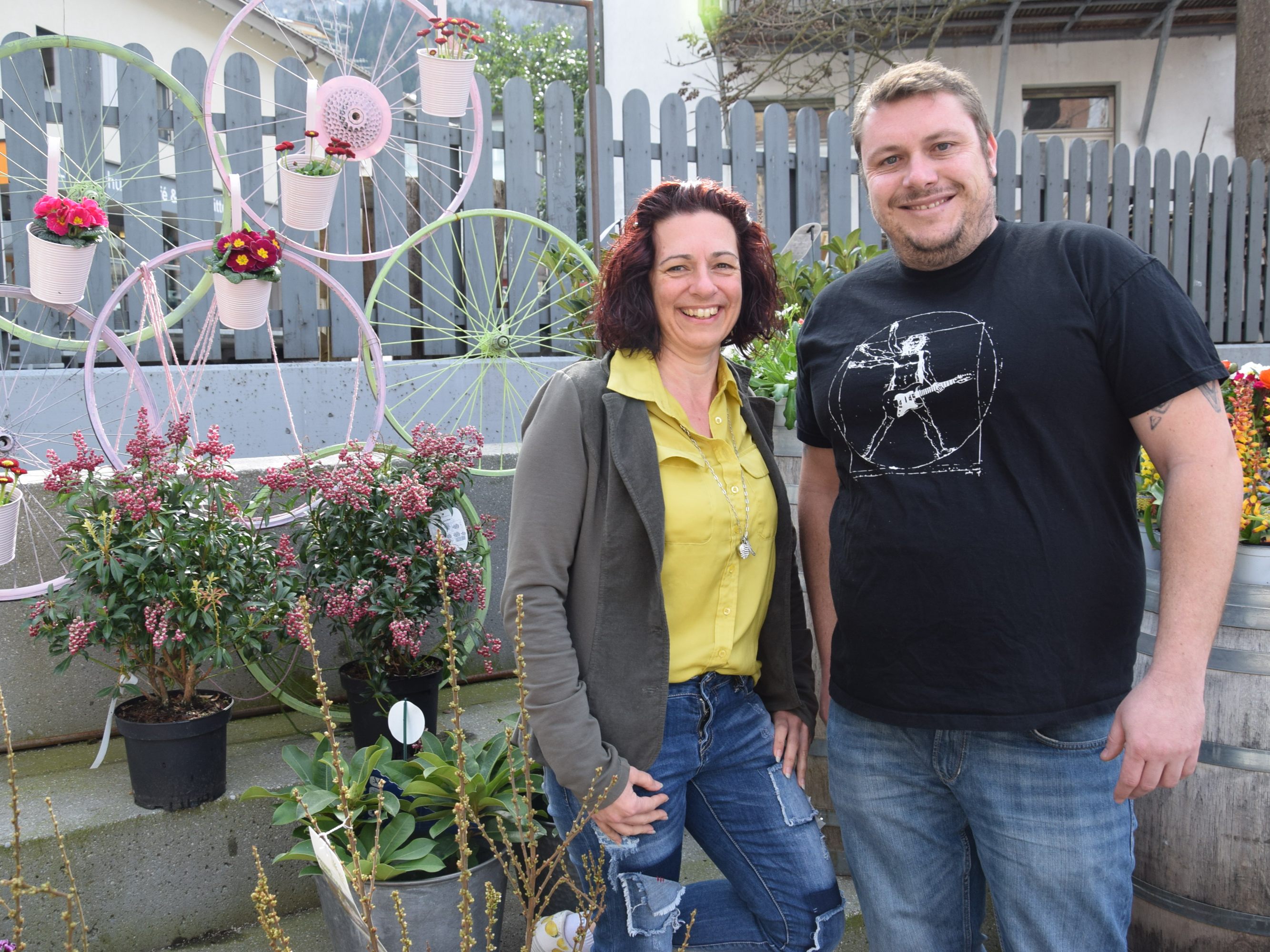 Martin Weinzerl mit Regisseurin Sandra Aberer Martin Weinzerl mit Regisseurin Sandra Aberer