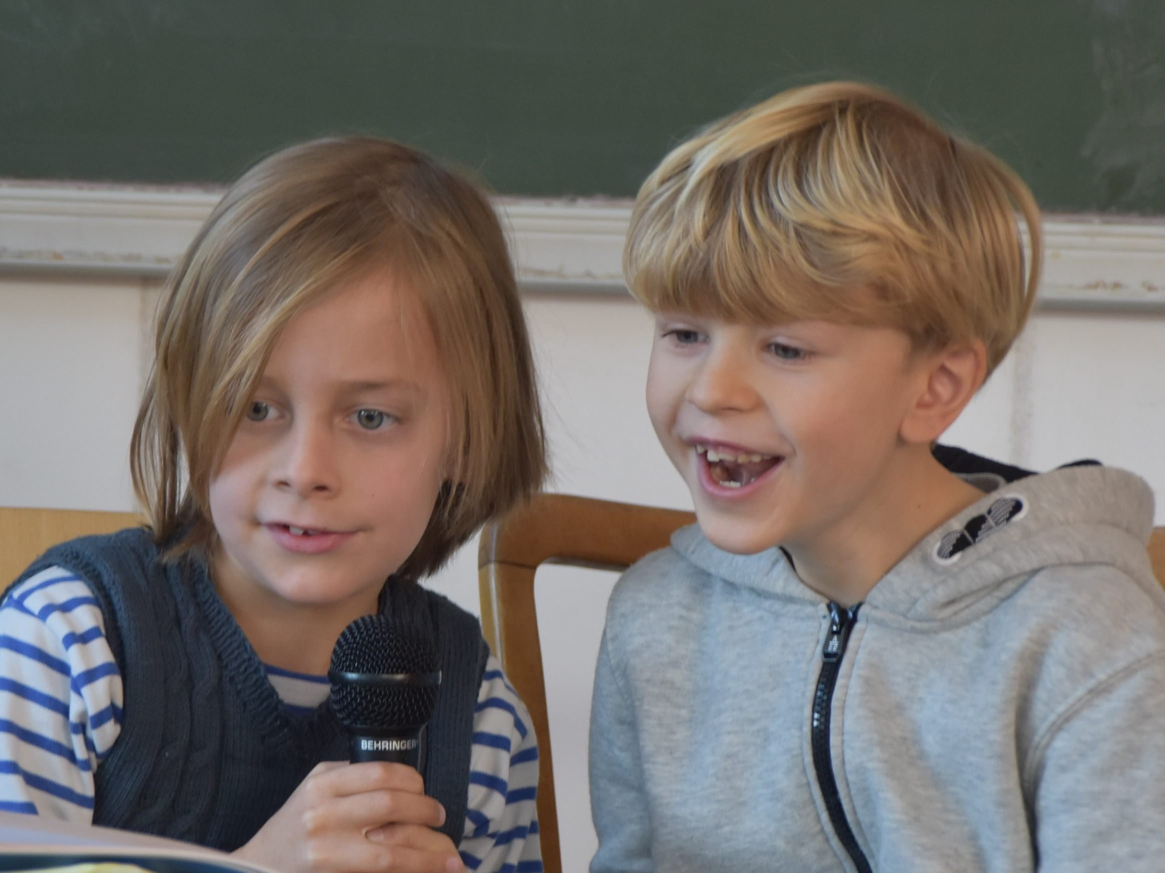 Autorenlesung in der freien Montessorischule