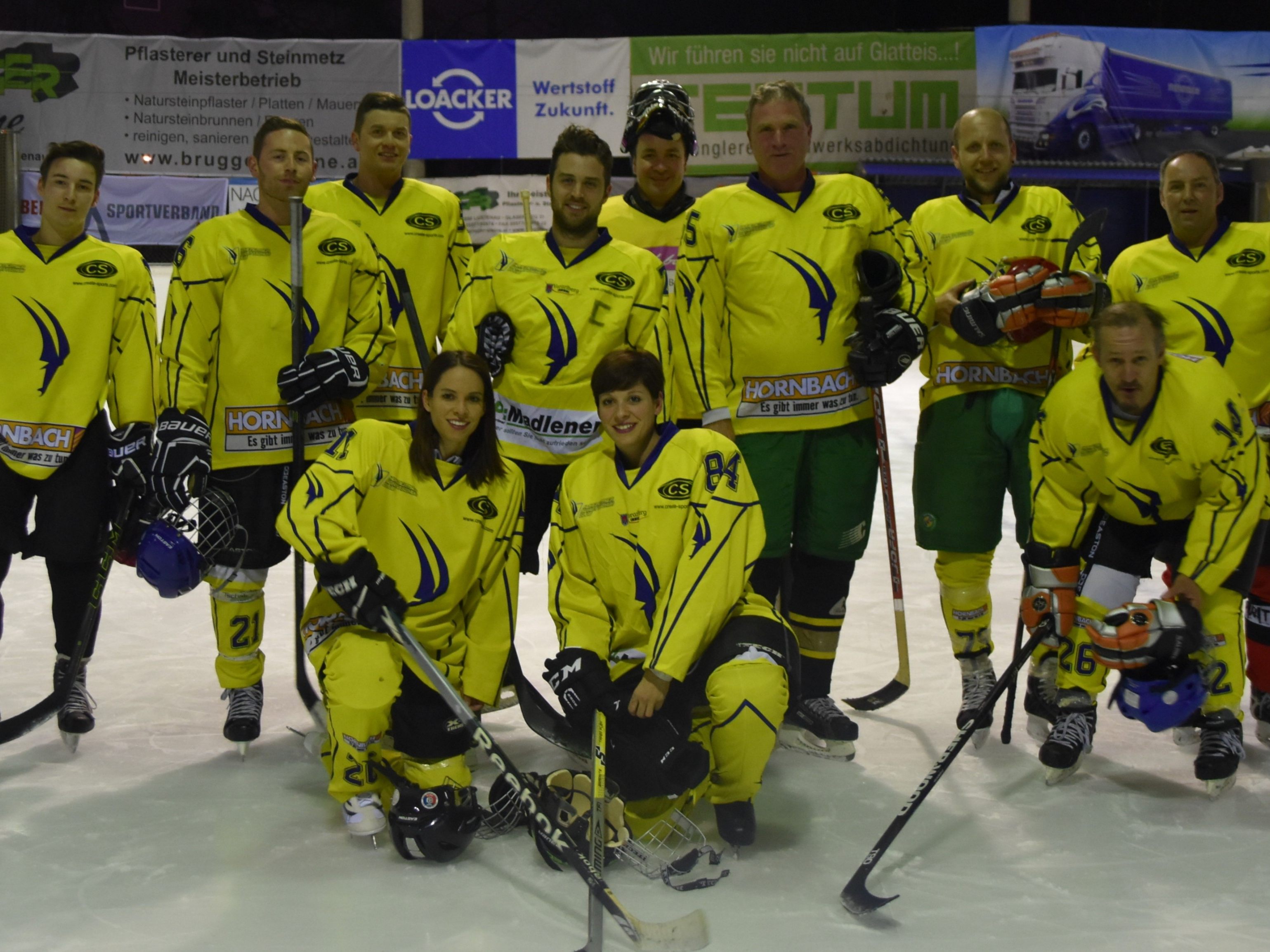 Spannendes Eishockey Duell