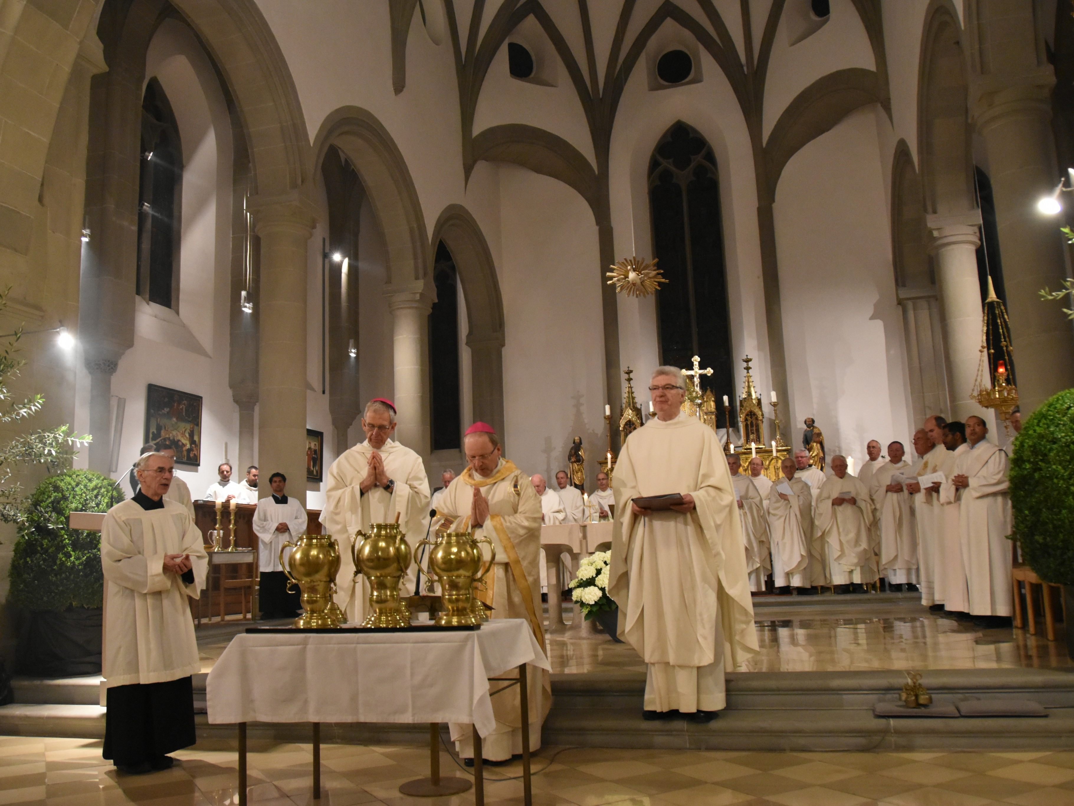 Chrisammesse am Montag, 26. März im Feldkircher Dom. Chrisammesse am Montag, 26. März im Feldkircher Dom.