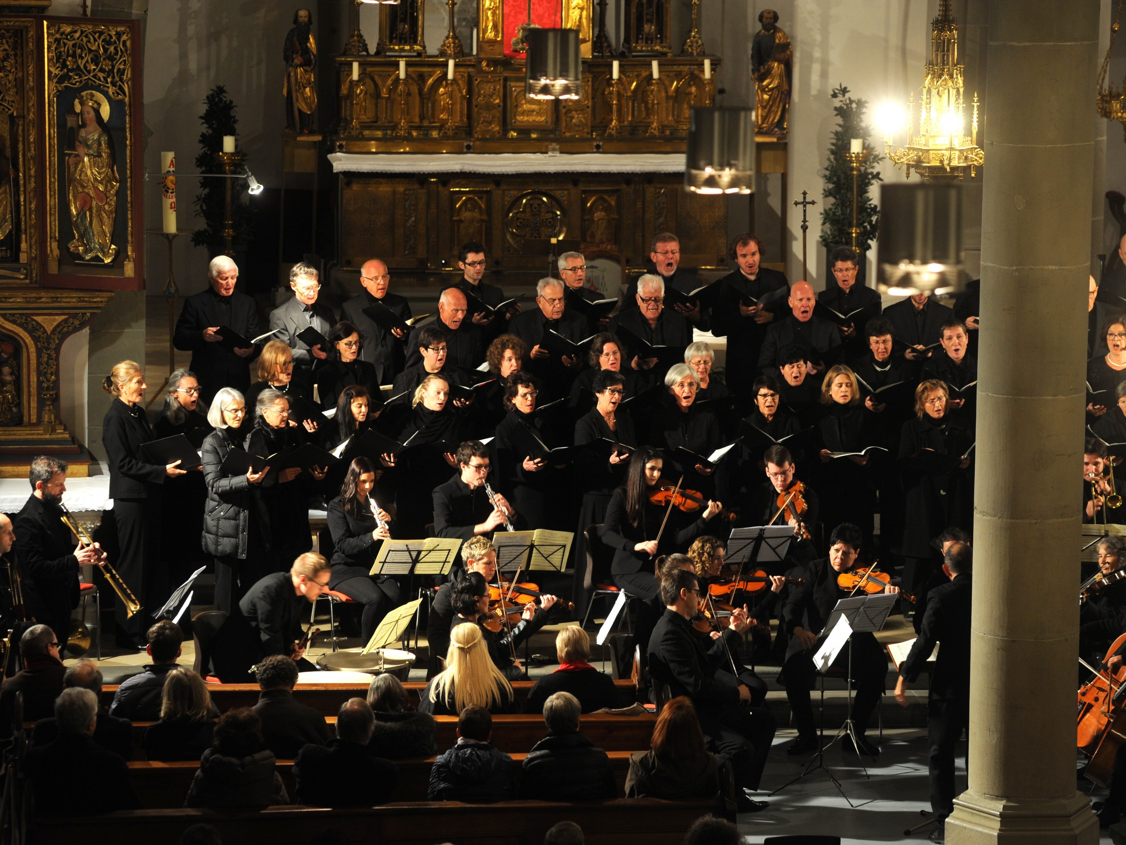 Mit Vorfreude erwartet der Domchor St. Nikolaus seinen Auftritt im Rahmen von Feldkirch 800. Mit Vorfreude erwartet der Domchor St. Nikolaus seinen Auftritt im Rahmen von Feldkirch 800.