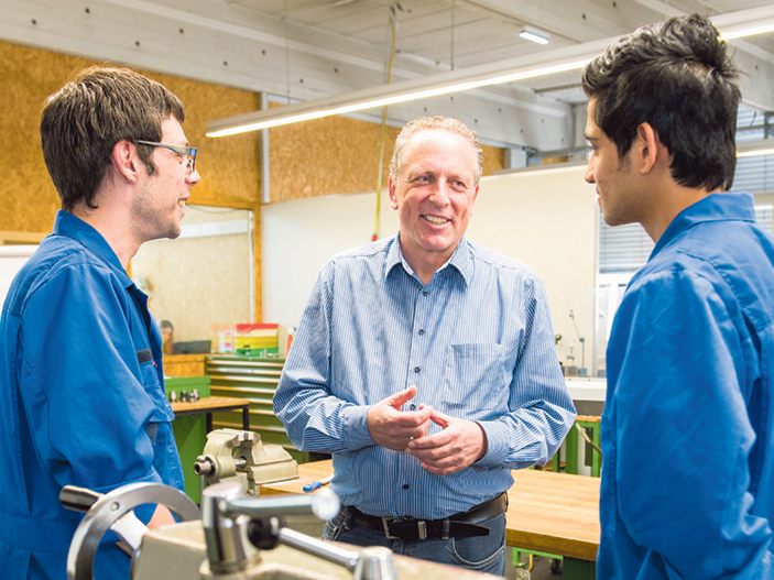 Die Lehre mit Matura ist in den Augen von AK-Präsident Hubert Hämmerle eine „Königsidee“, die leider noch viel zu selten aufgegriffen wird. Foto: Jürgen Gorbach/AK Die Lehre mit Matura ist in den Augen von AK-Präsident Hubert Hämmerle eine „Königsidee“, die leider noch viel zu selten aufgegriffen wird. Foto: Jürgen Gorbach/AK