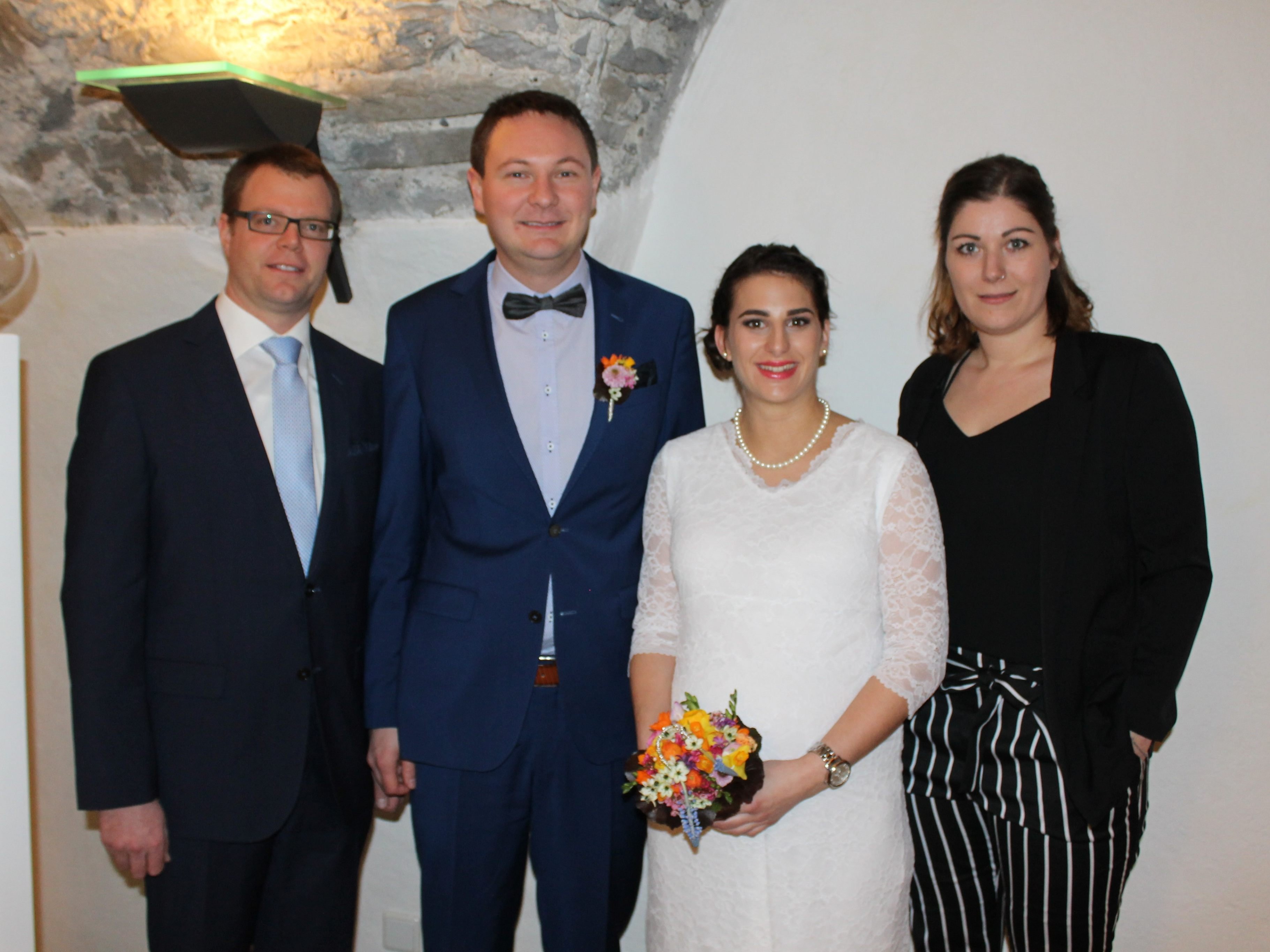 Katharina Bitsche und Fabian Karnekar haben geheiratet