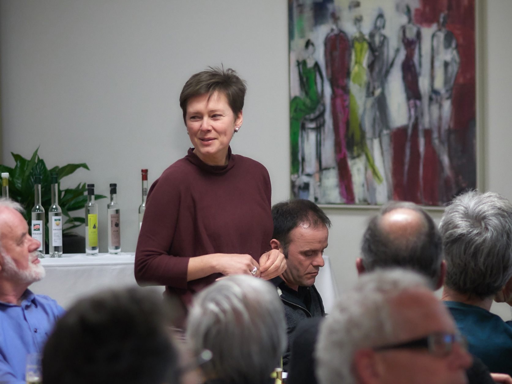 Sigrid Schertler , die neue Obfrau