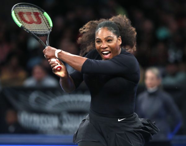 Serena Williams beim Tie Break Tens im Madison Square Garden, New York. - AP Serena Williams beim Tie Break Tens im Madison Square Garden, New York. - AP