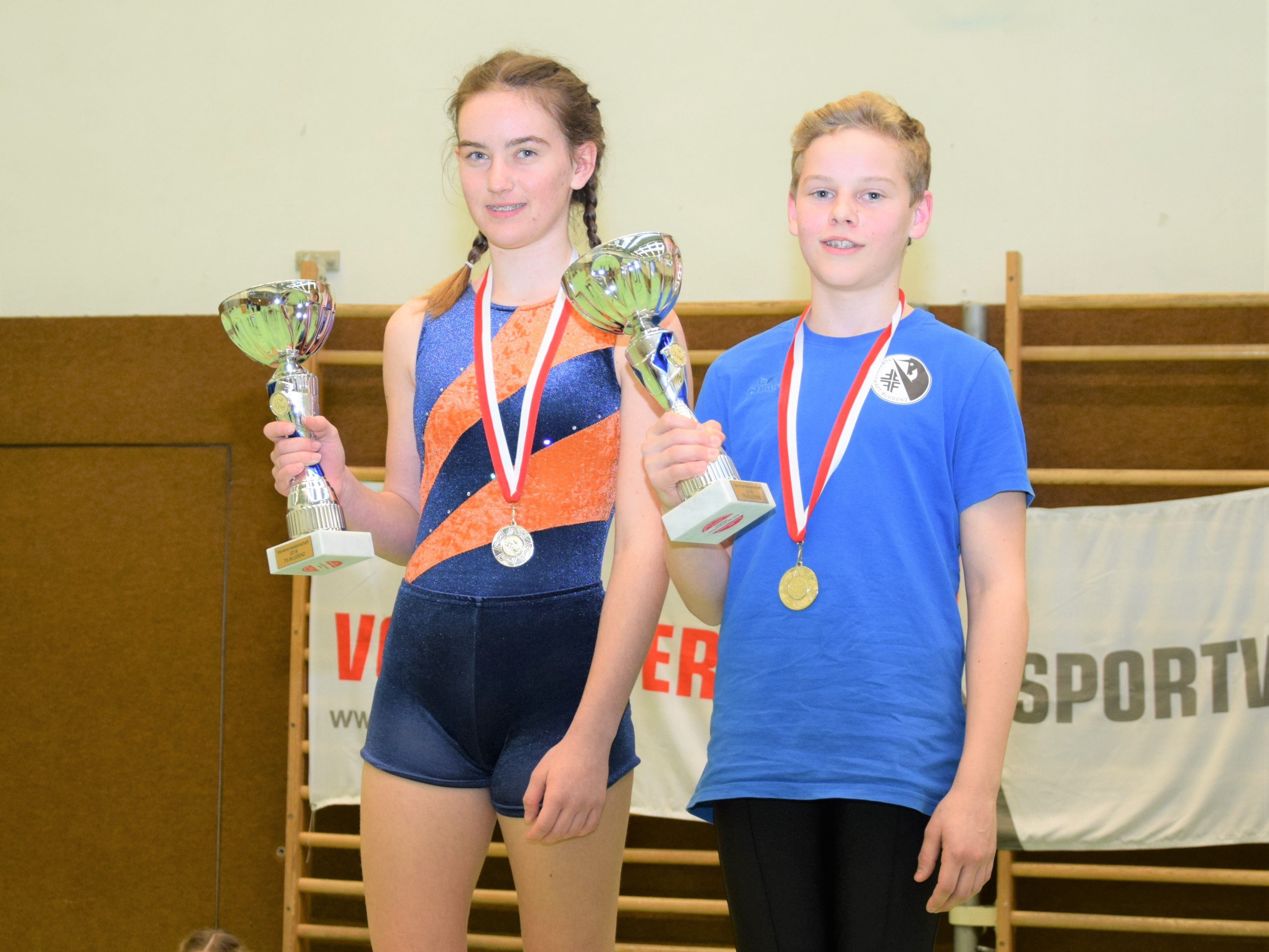 Lenia Spalt und Valentin Fitsch