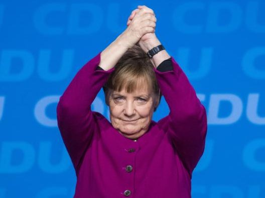 Angela Merkel.
