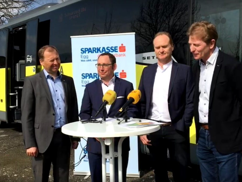 Der öffentliche Verkehr wird weiter ausgebaut, auch im Bregenzerwald.