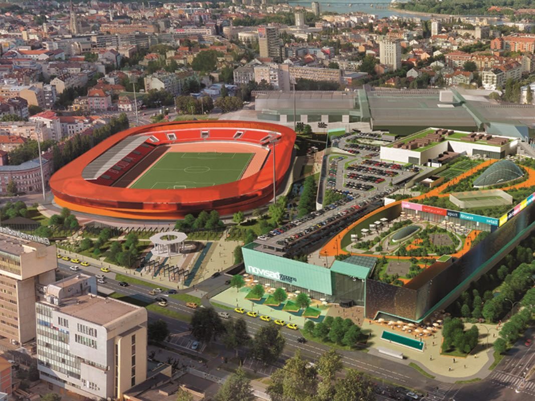 Die Mitarbeiterinnen und Mitarbeiter von Haberkorn Serbien beliefern das Bauprojekt „Promenada Novi Sad“ mit mehr als 100 Artikeln. Die Mitarbeiterinnen und Mitarbeiter von Haberkorn Serbien beliefern das Bauprojekt „Promenada Novi Sad“ mit mehr als 100 Artikeln.