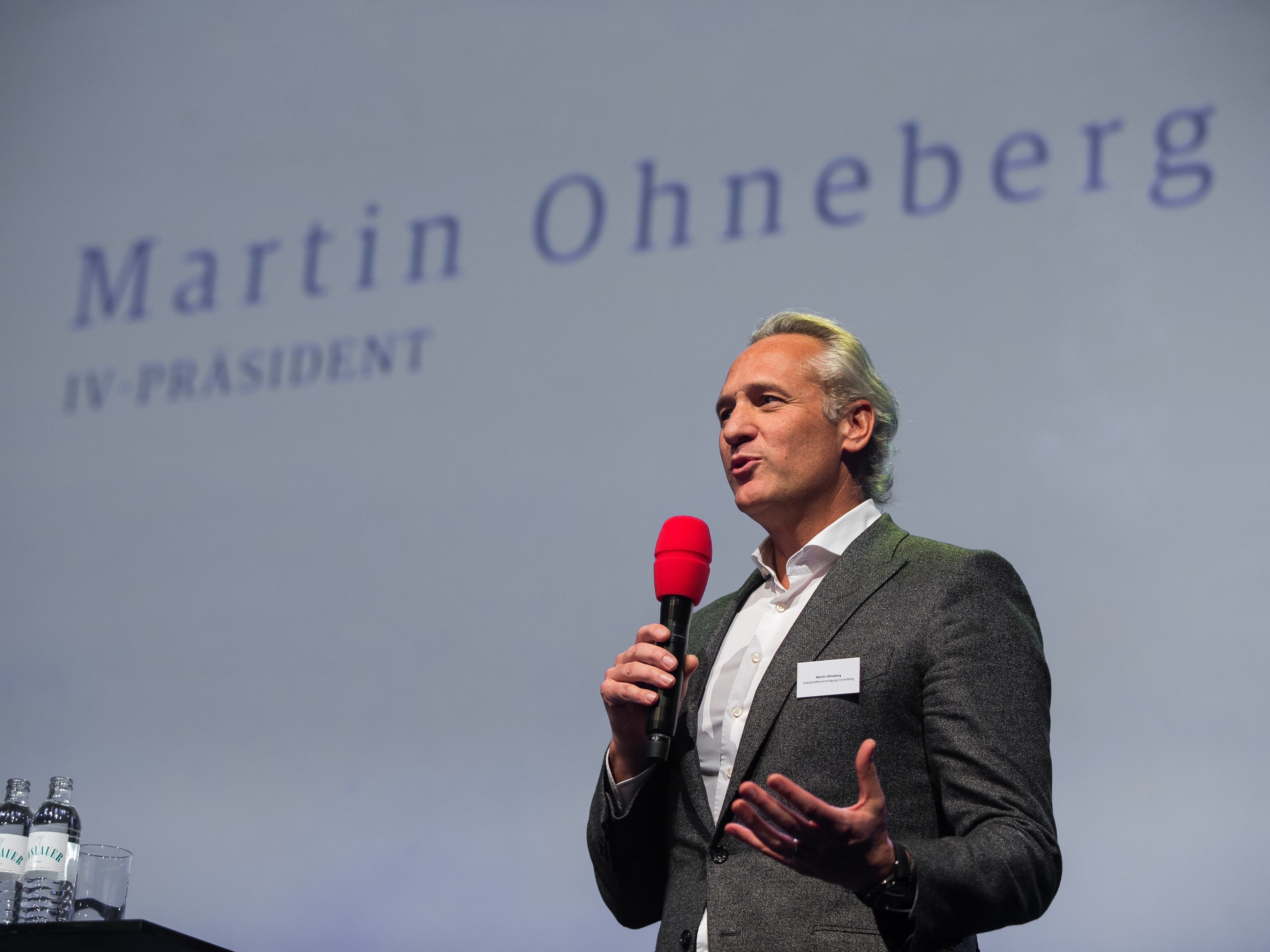 Weiß, wie Marken wirken: Martin Ohneberg, IV-Präsident. Weiß, wie Marken wirken: Martin Ohneberg, IV-Präsident.