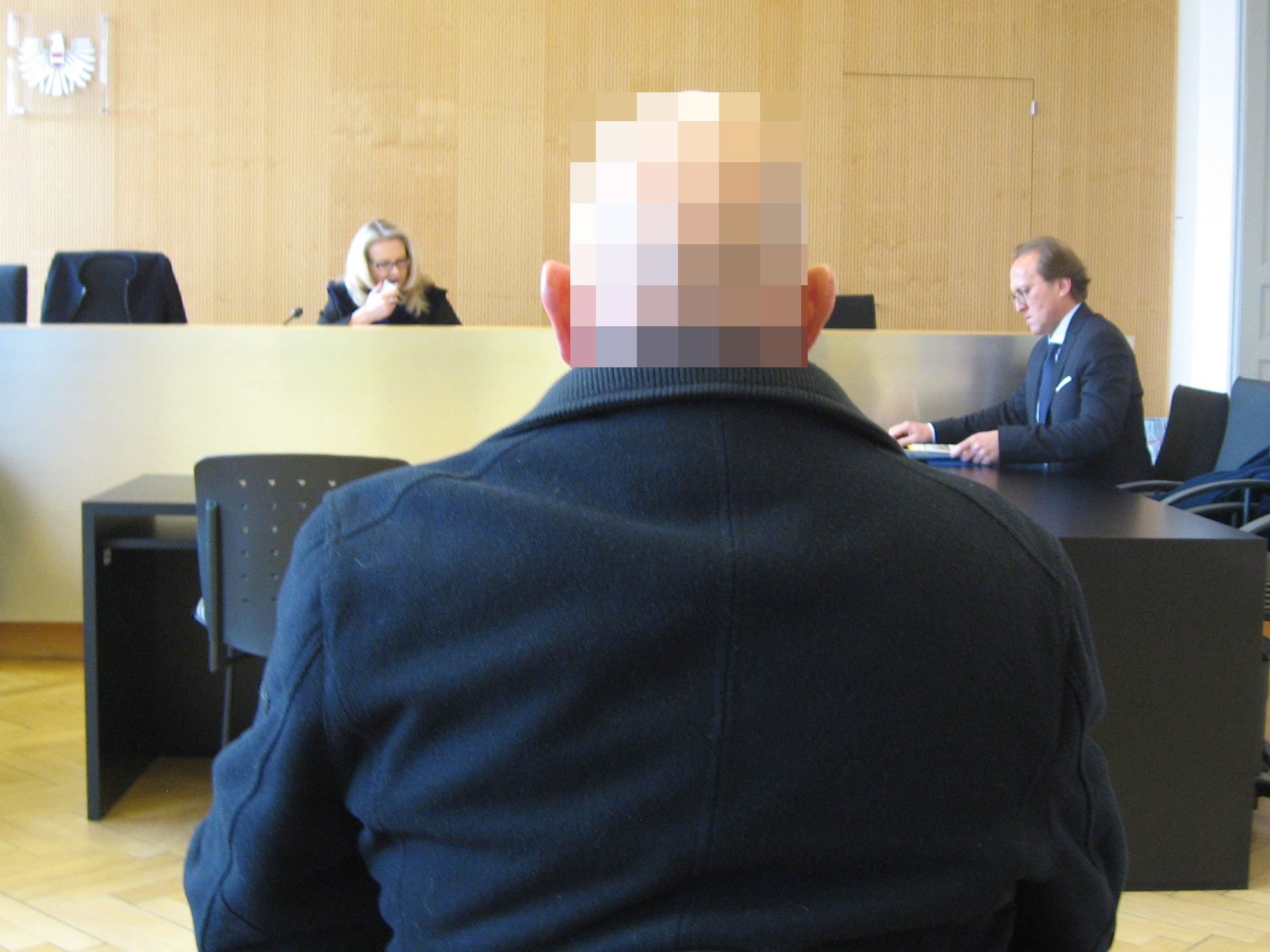 Von der Erpressung wird der Mann freigesprochen