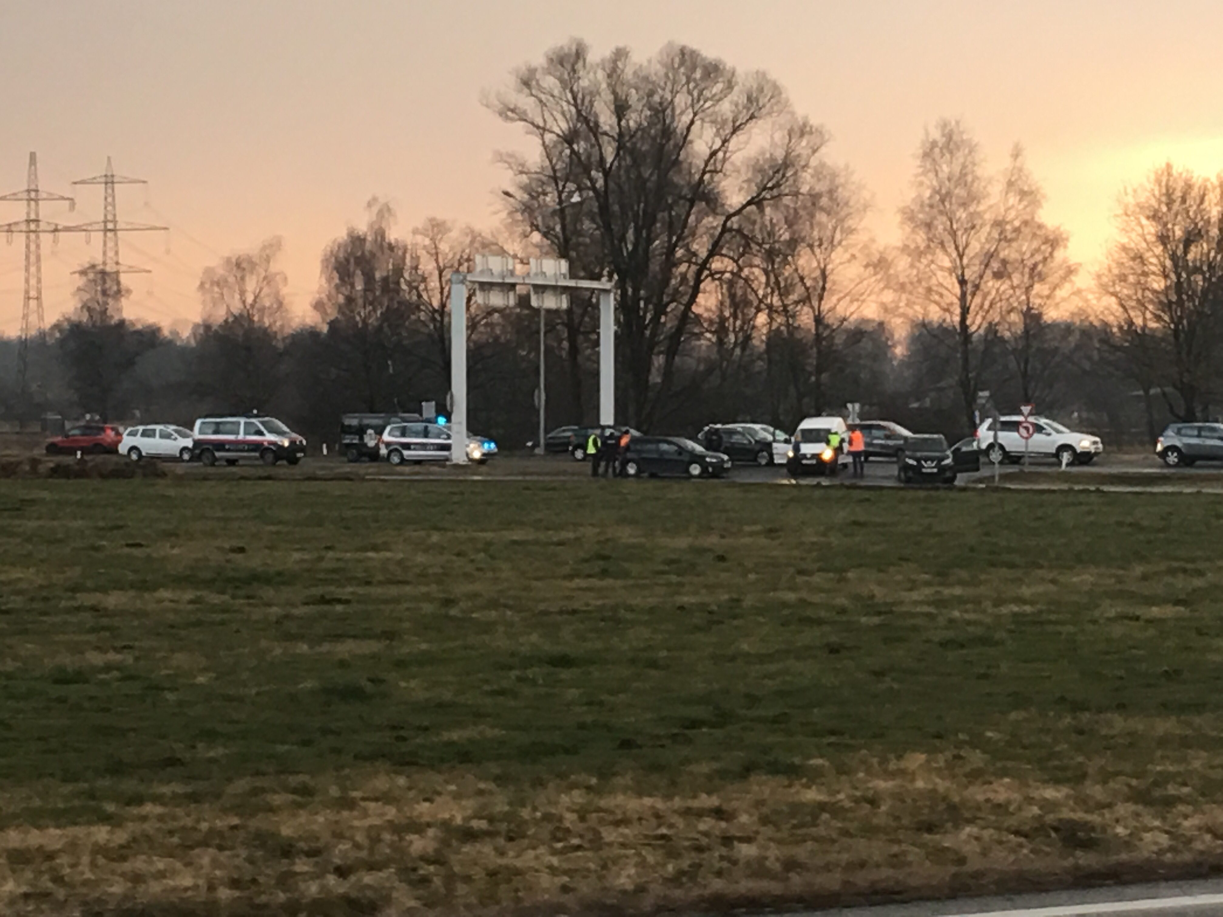 Blechschaden-Unfall in Dornbirn-Schwefel