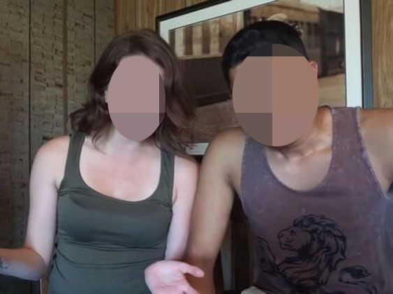 Die beiden stellten sich als "Mami und Papi" vor.