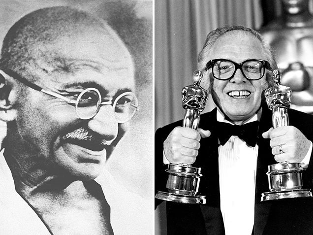 Der Film "Gandhi" von Richard Attenborough über das Leben des indischen Freiheitshelden erhält acht Oscars. Der Film "Gandhi" von Richard Attenborough über das Leben des indischen Freiheitshelden erhält acht Oscars.