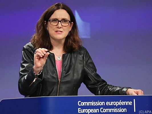 Malmström kündigte Gegenmaßnahmen an Malmström kündigte Gegenmaßnahmen an