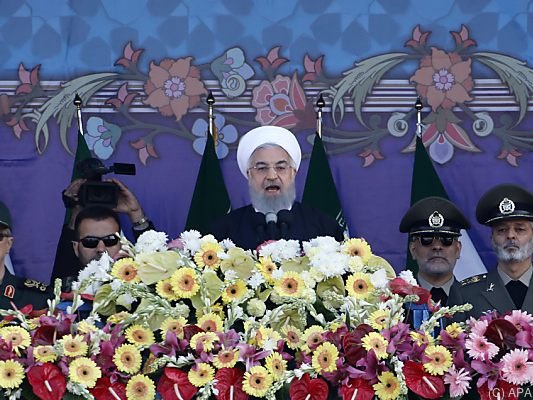 Rouhani stellte Trump die Rute ins Fenster
