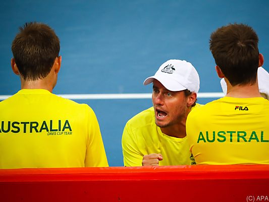 Lleyton Hewitts australisches Team reist nach Österreich