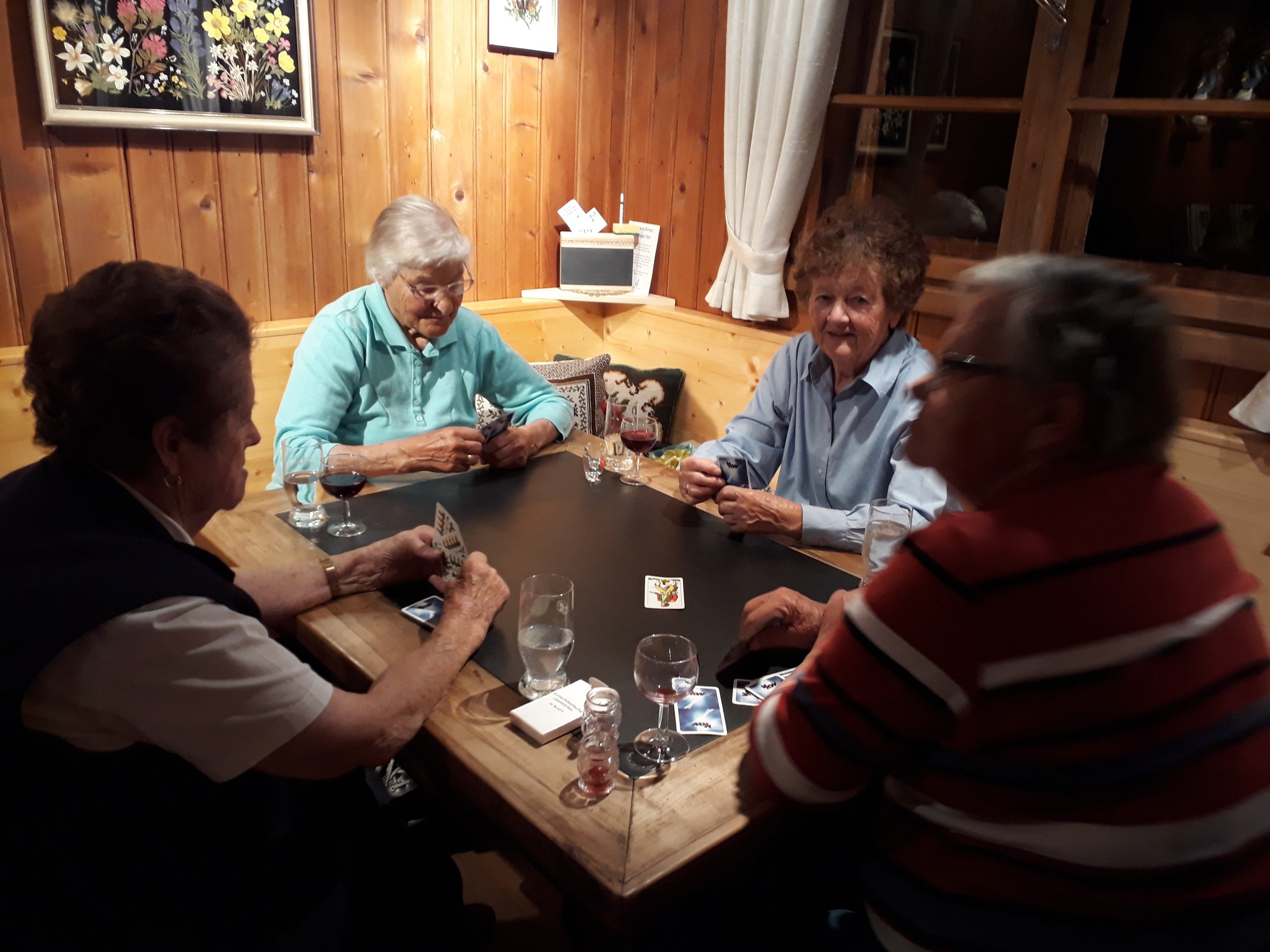 Das Jassen wird in Silbertal seit Jahren gepflegt.