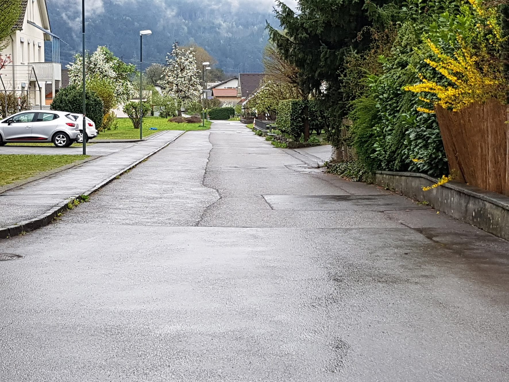 Ansicht der Karolingerstraße