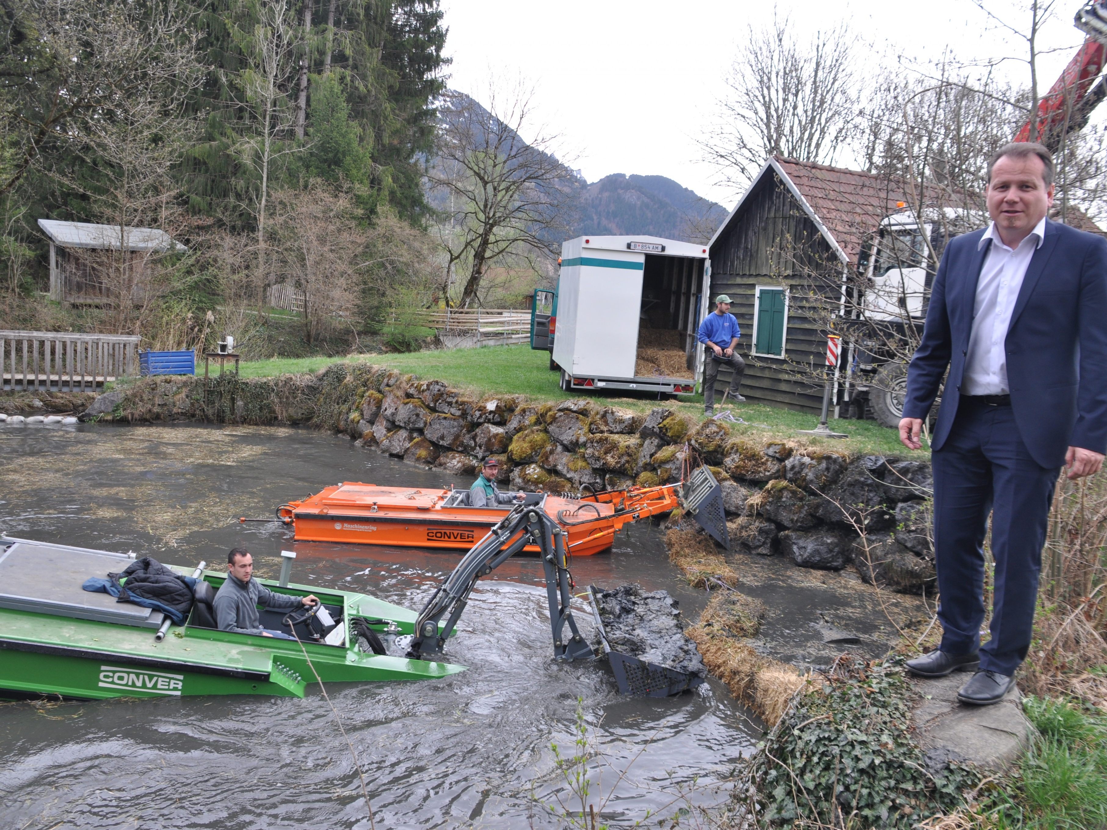 BM Harald Witwer und die Spezialboote BM Harald Witwer und die Spezialboote