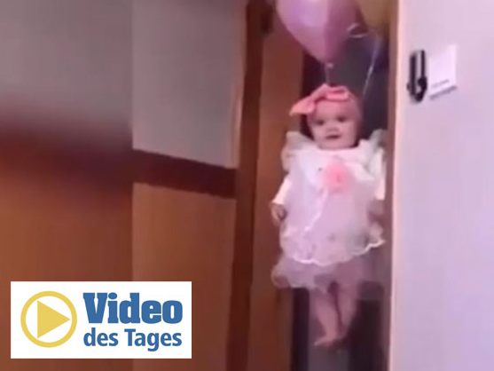 Als Baby hat man noch leicht Schweben.